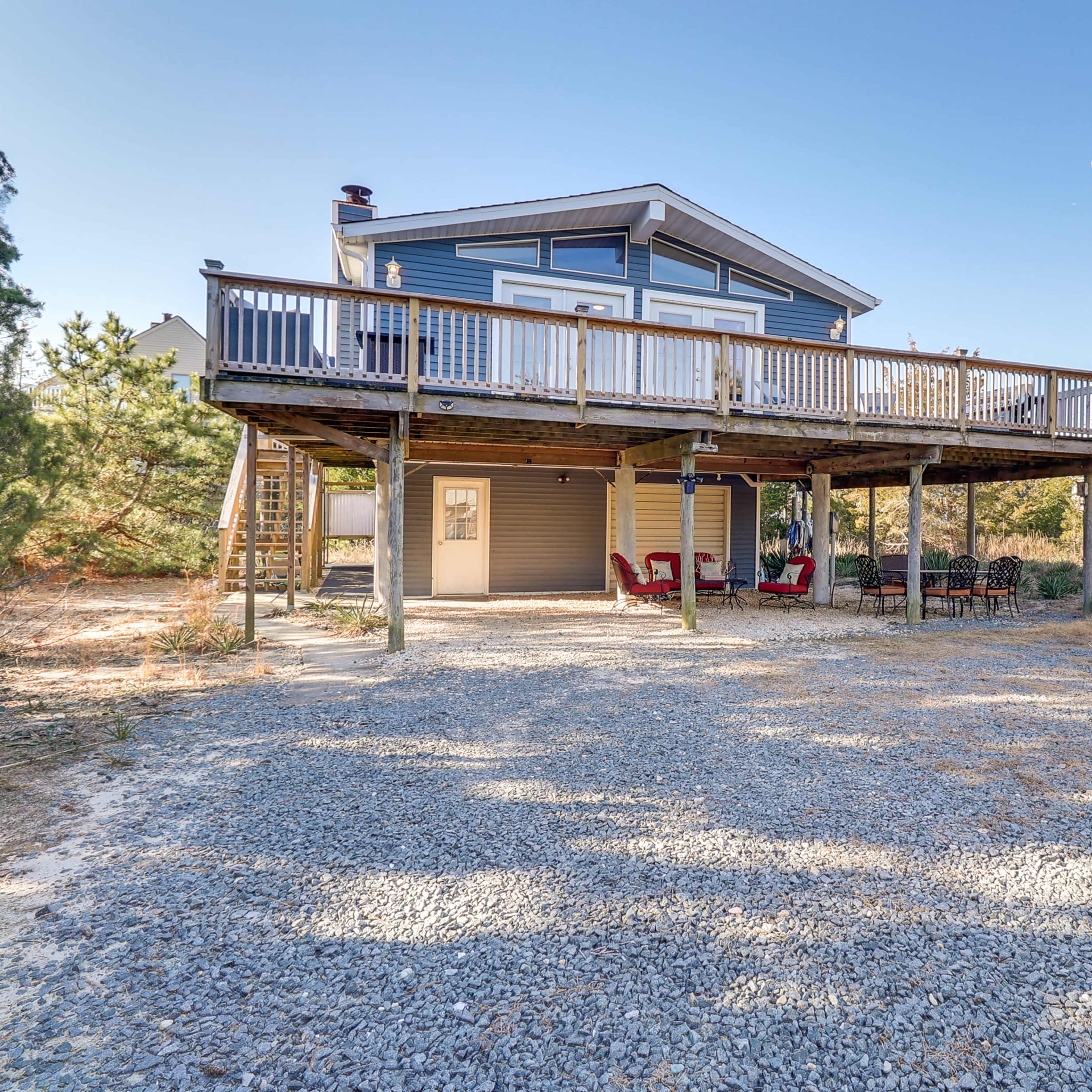 Versatile 4-Bedroom Beach House – on Private Beach Image in Broadkill Beach, Milton, DE