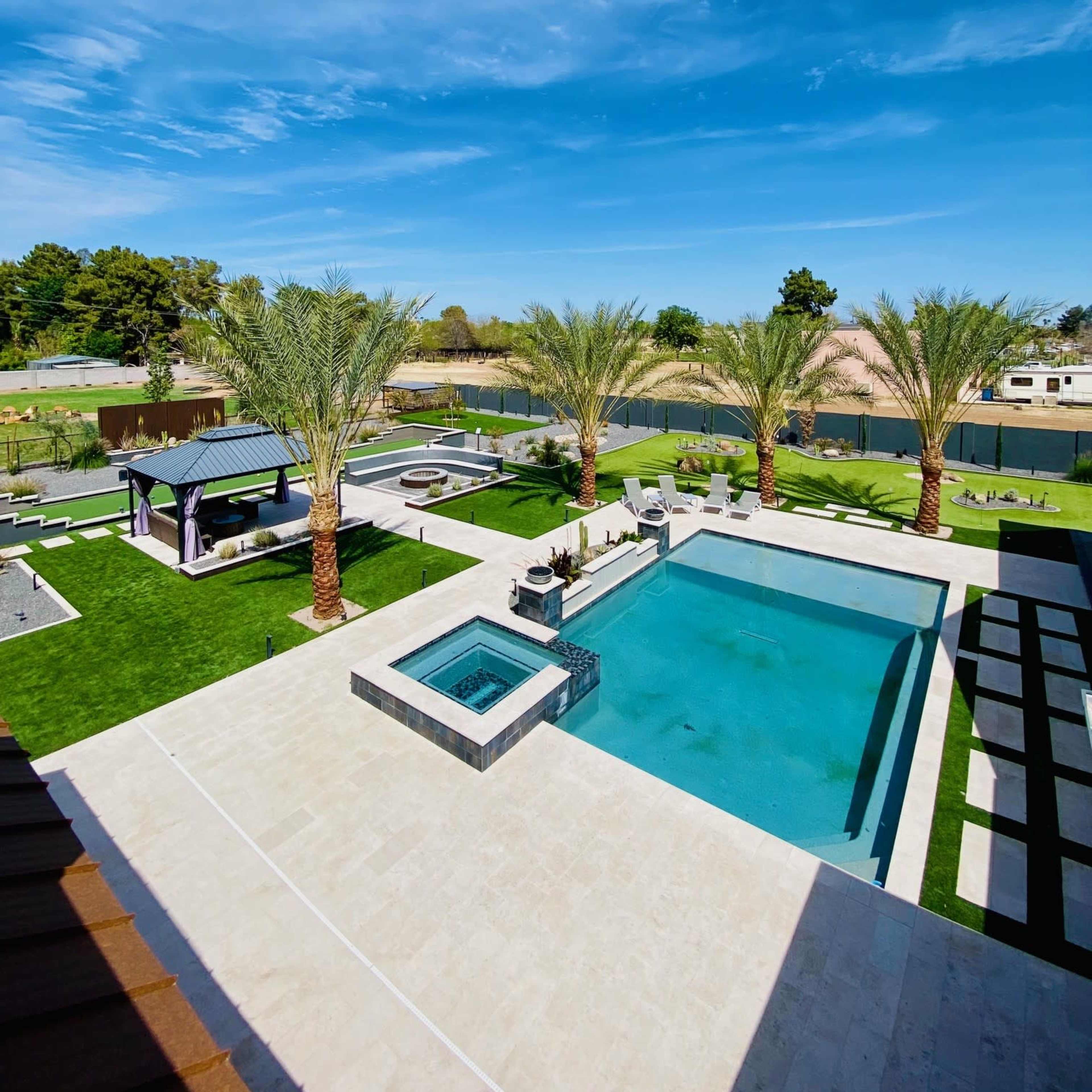 Entertainers Paradise! - Events & Stays - Pool/Spa, Goats, Golf, Bocce, Horseshoes, Games Image in , Chandler, AZ