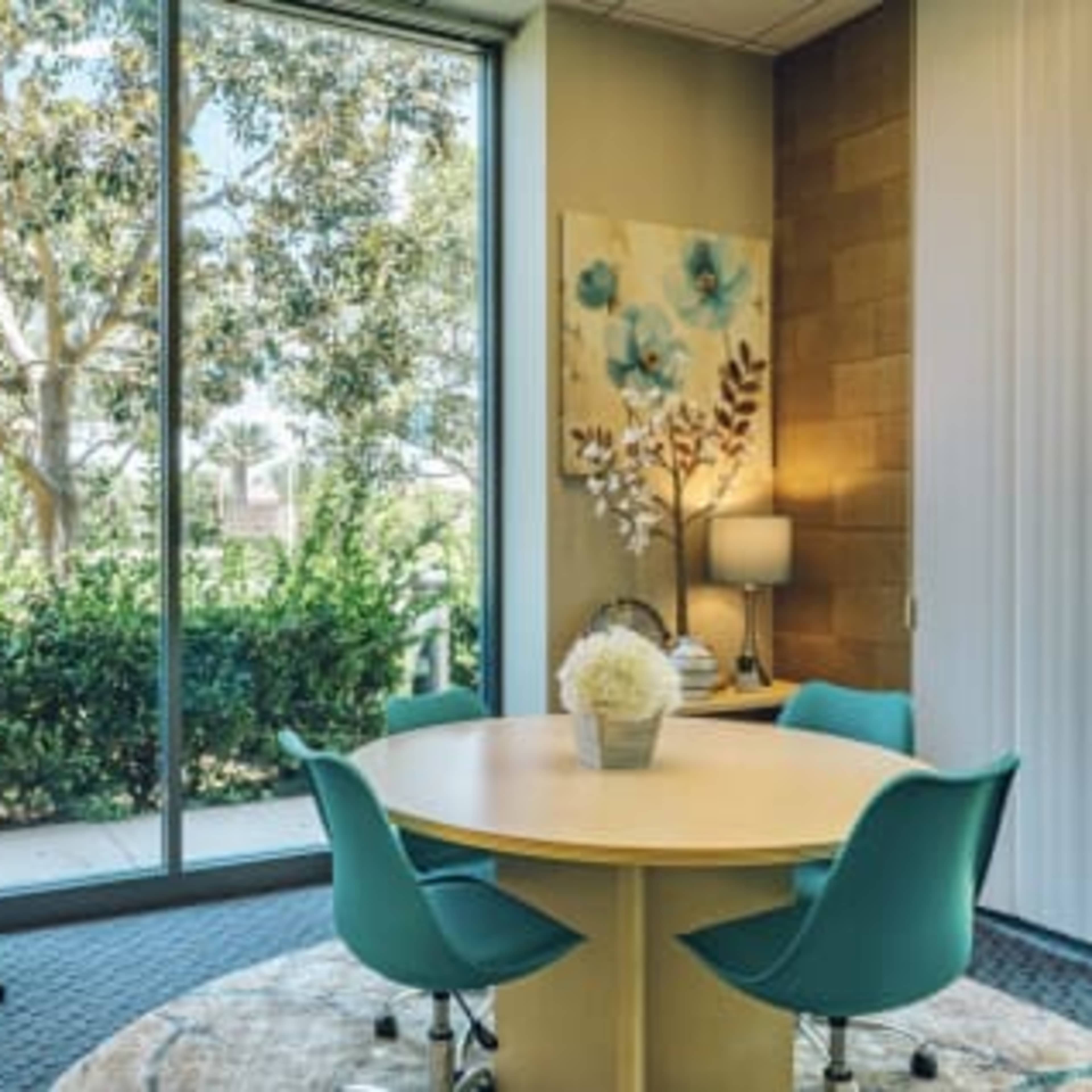 Conference Meeting Room - Small, in a Spa-Inspired Collaborative Coworking Community Workspace Image in Irvine Research Center, Irvine, CA
