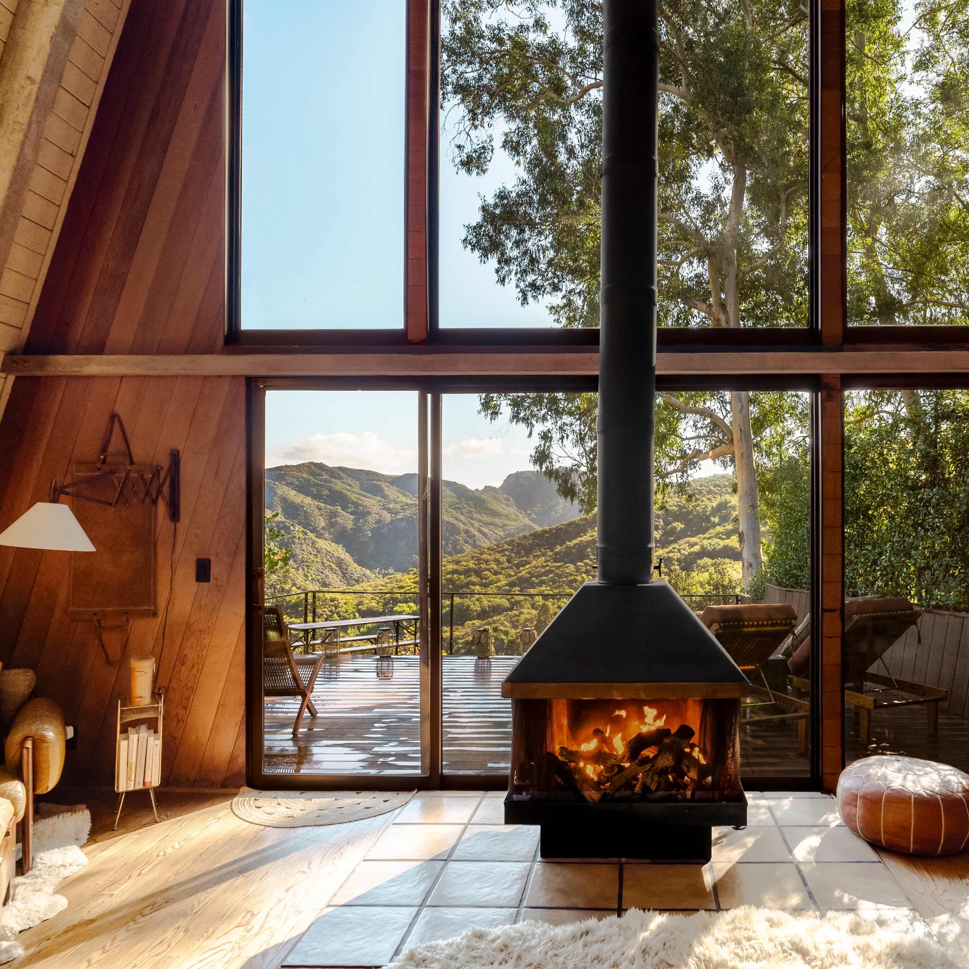 The Topanga A-Frame, A Heavenly View Image in Fernwood, Los Angeles County, CA
