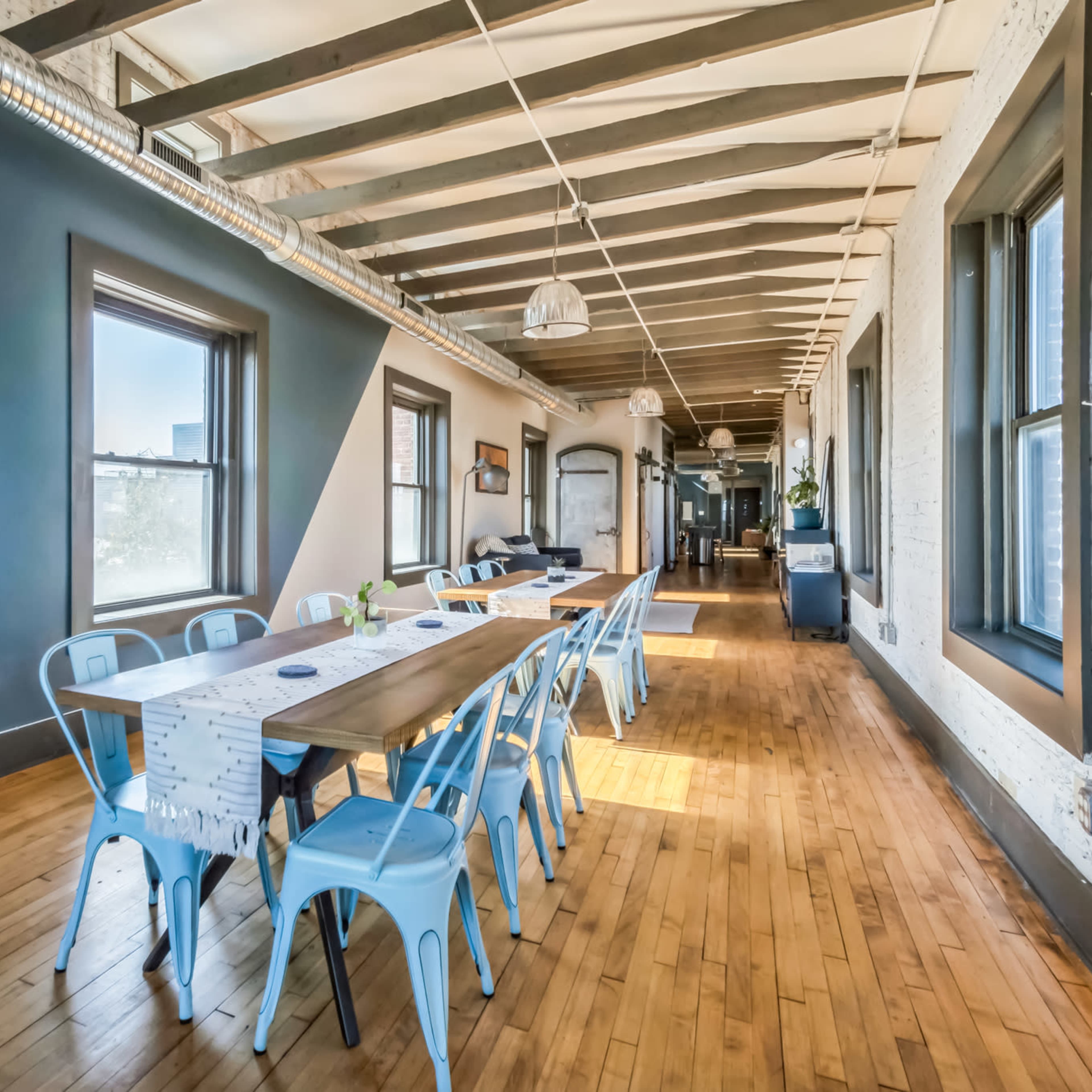 Chic Urban Loft with City View Image in Canton, Baltimore, MD