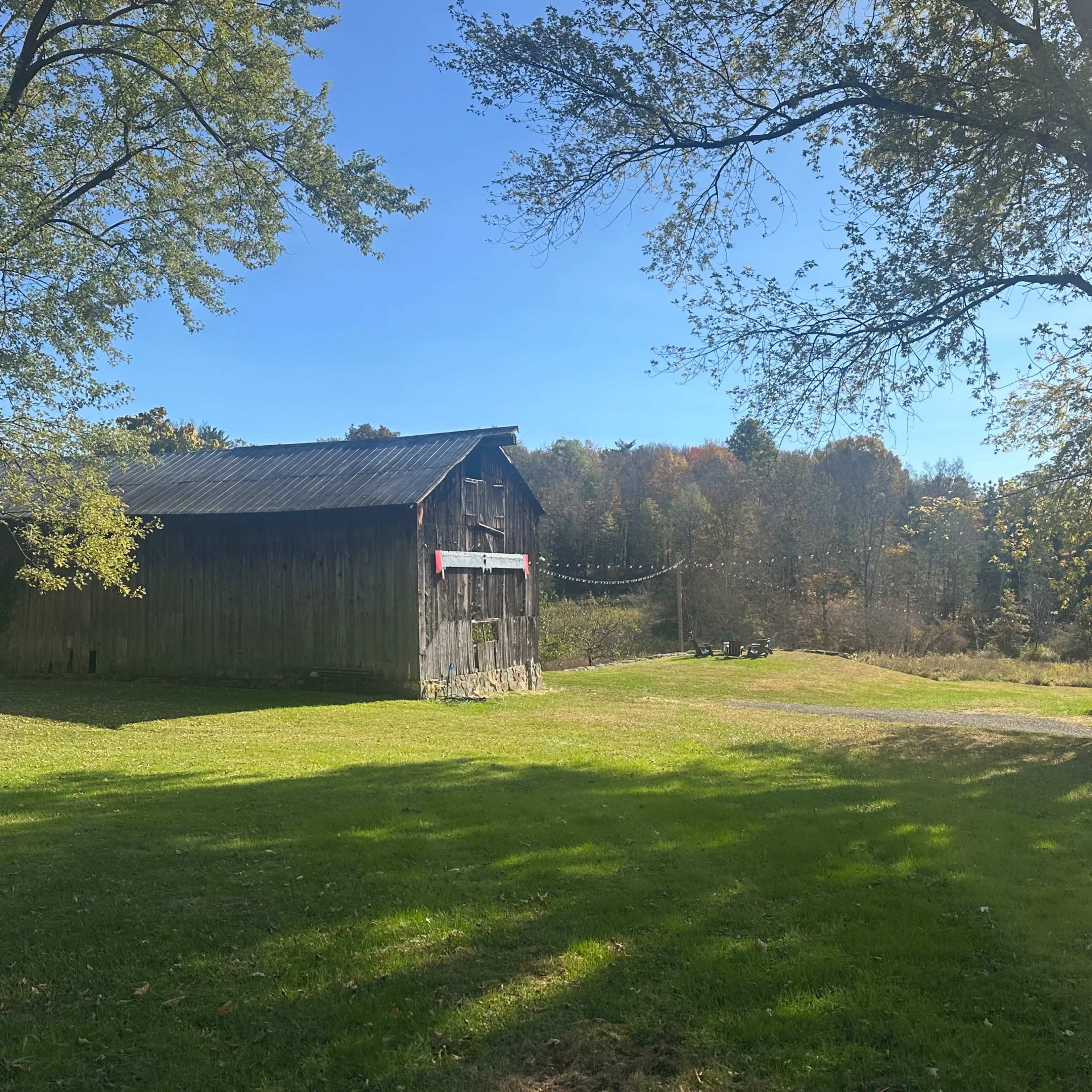 Original stone house with  60 acres of rolling hills and wild fields and 2 18th century barns Image in Marbletown, Stone Ridge, NY
