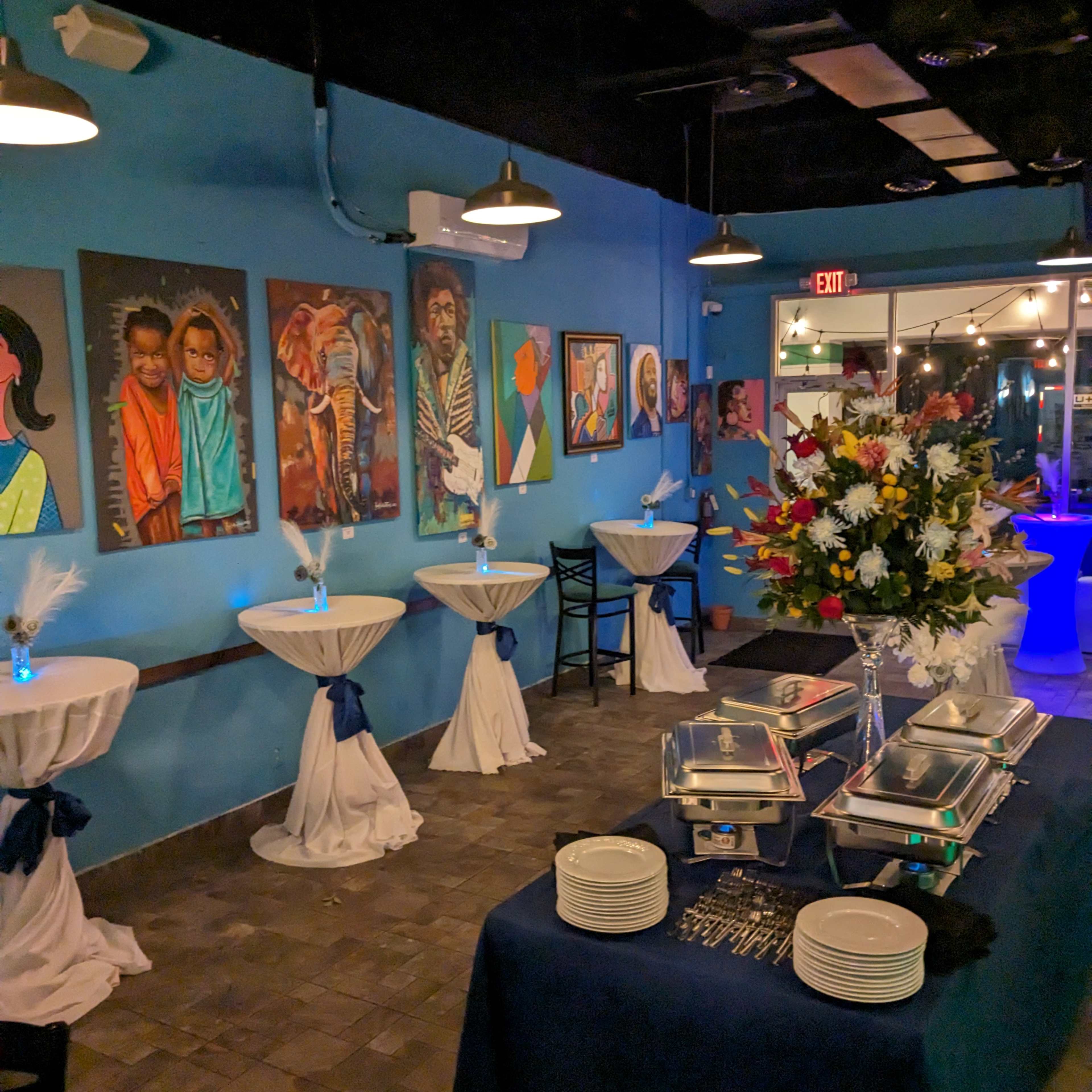 Vibrant Event Space with Artistic Flair in Margate Image in Margate, Margate, FL