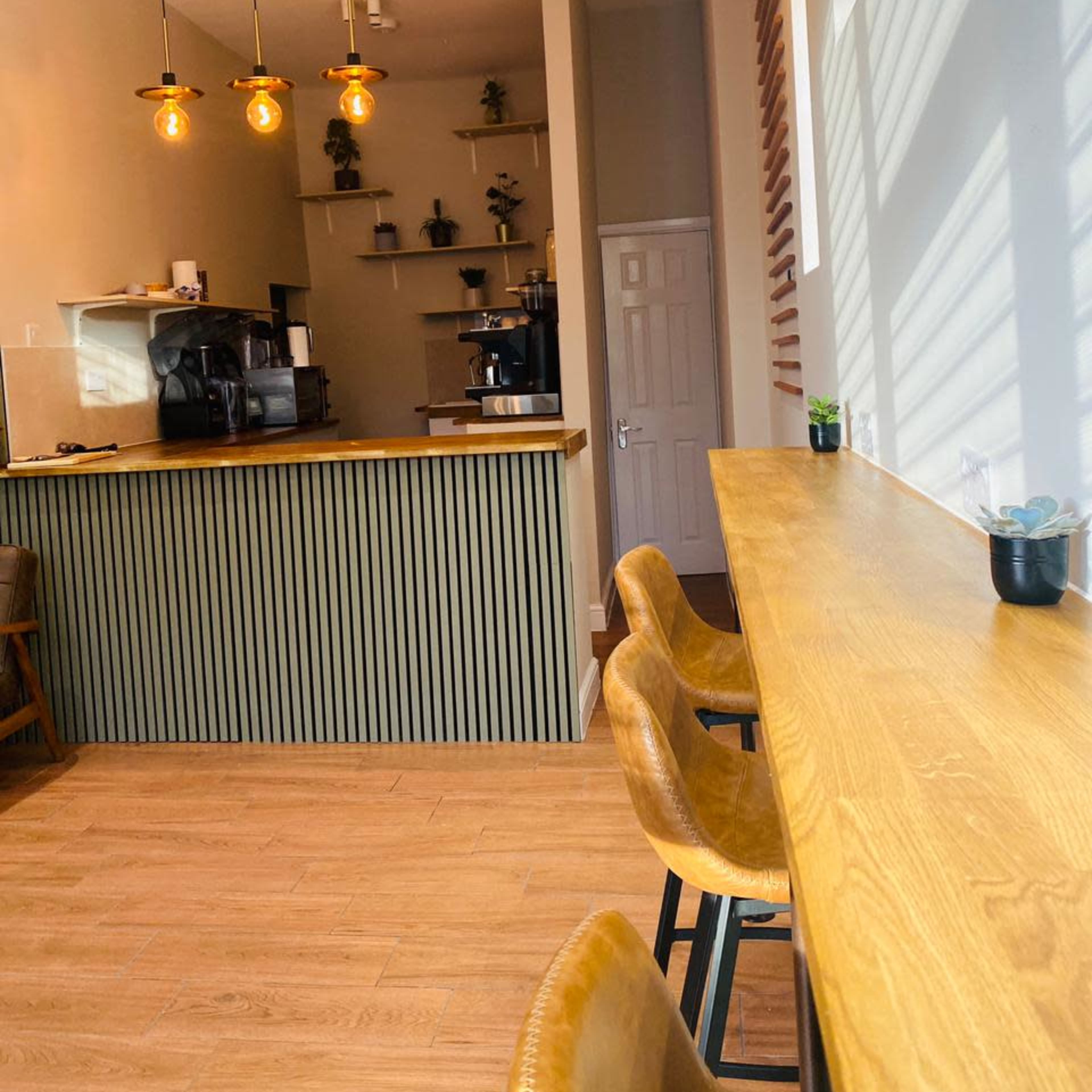 Downtime Modern Cosy Cafe Image in Highbury, London, England