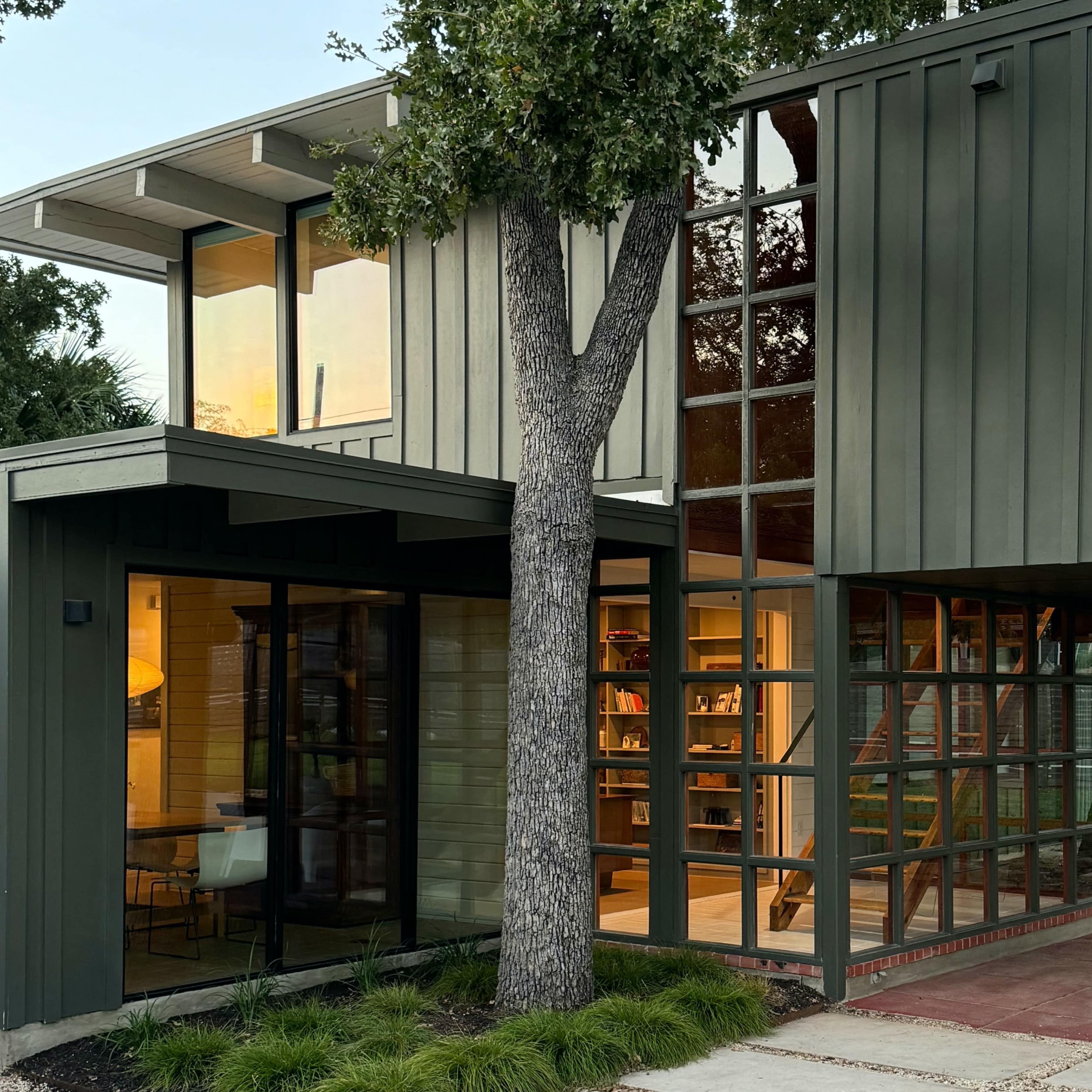 Mid Century House in Hyde Park is an Architectural Dream Image in Hancock, Austin, TX