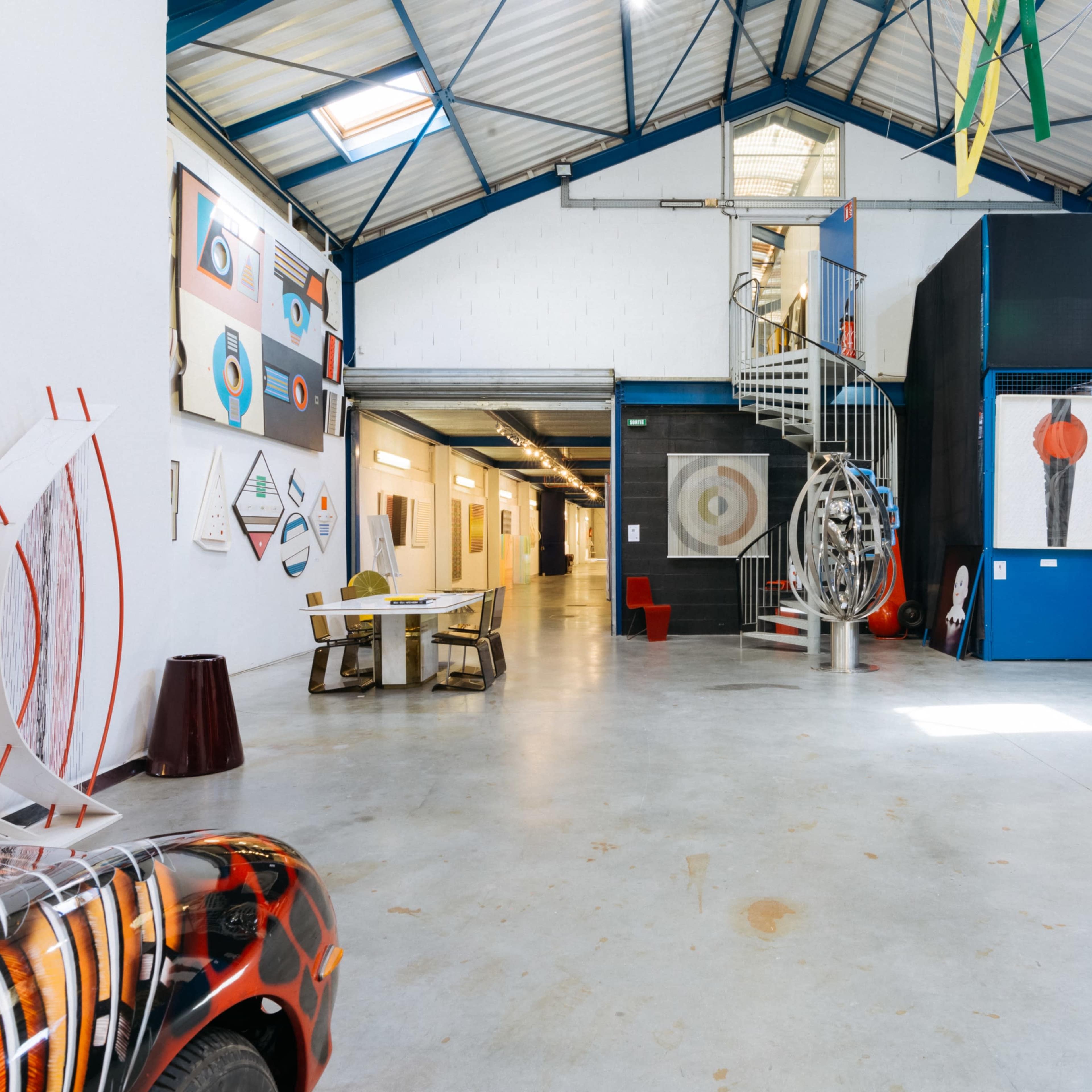 Sublime Fondation d'art contemporain située à la porte de la Villette Image dans , Aubervilliers, Île-de-France