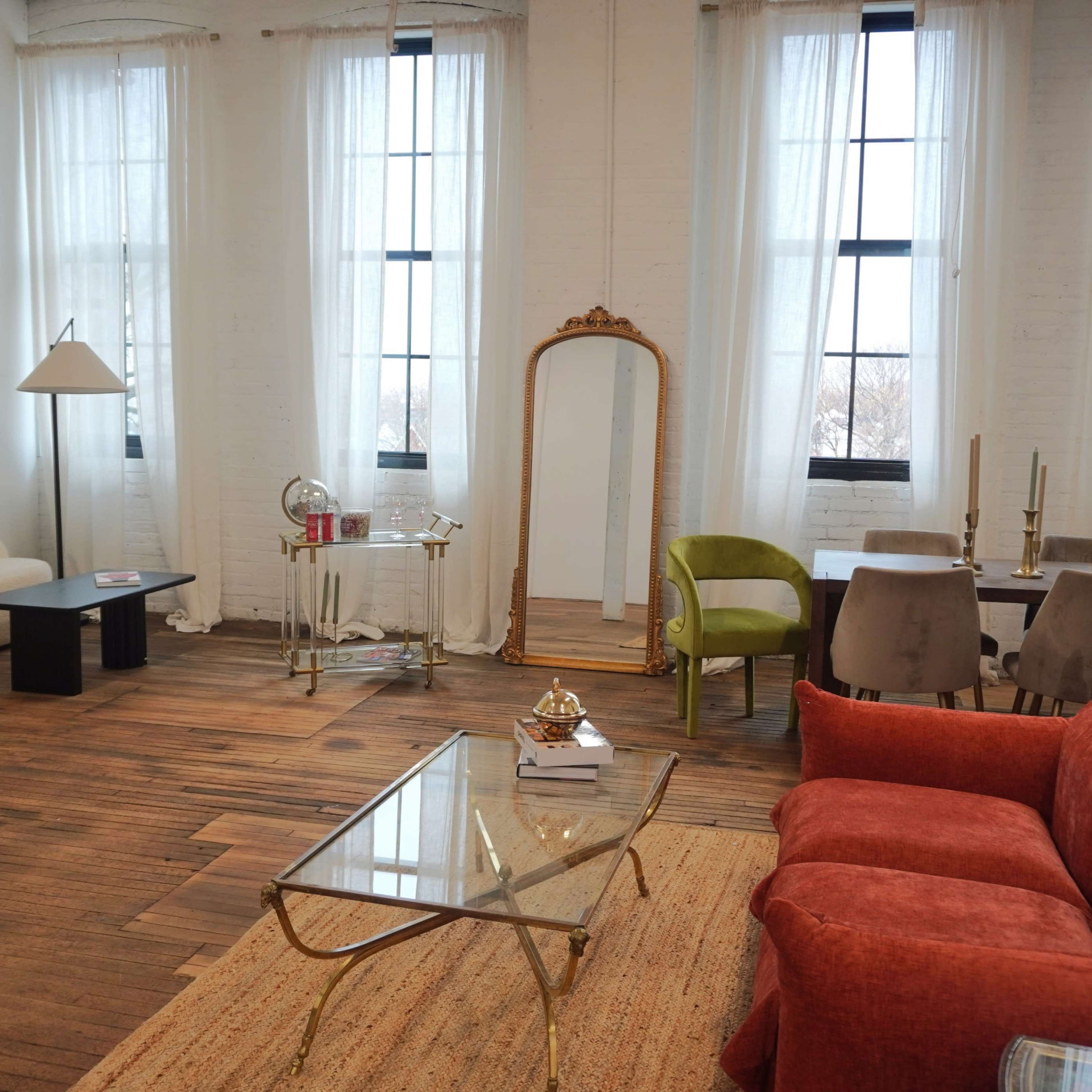 Vintage Charm meets Chic Sophistication in Jersey City's Iconic Loft Building Image in Bergen-Lafayette, Jersey City, NJ