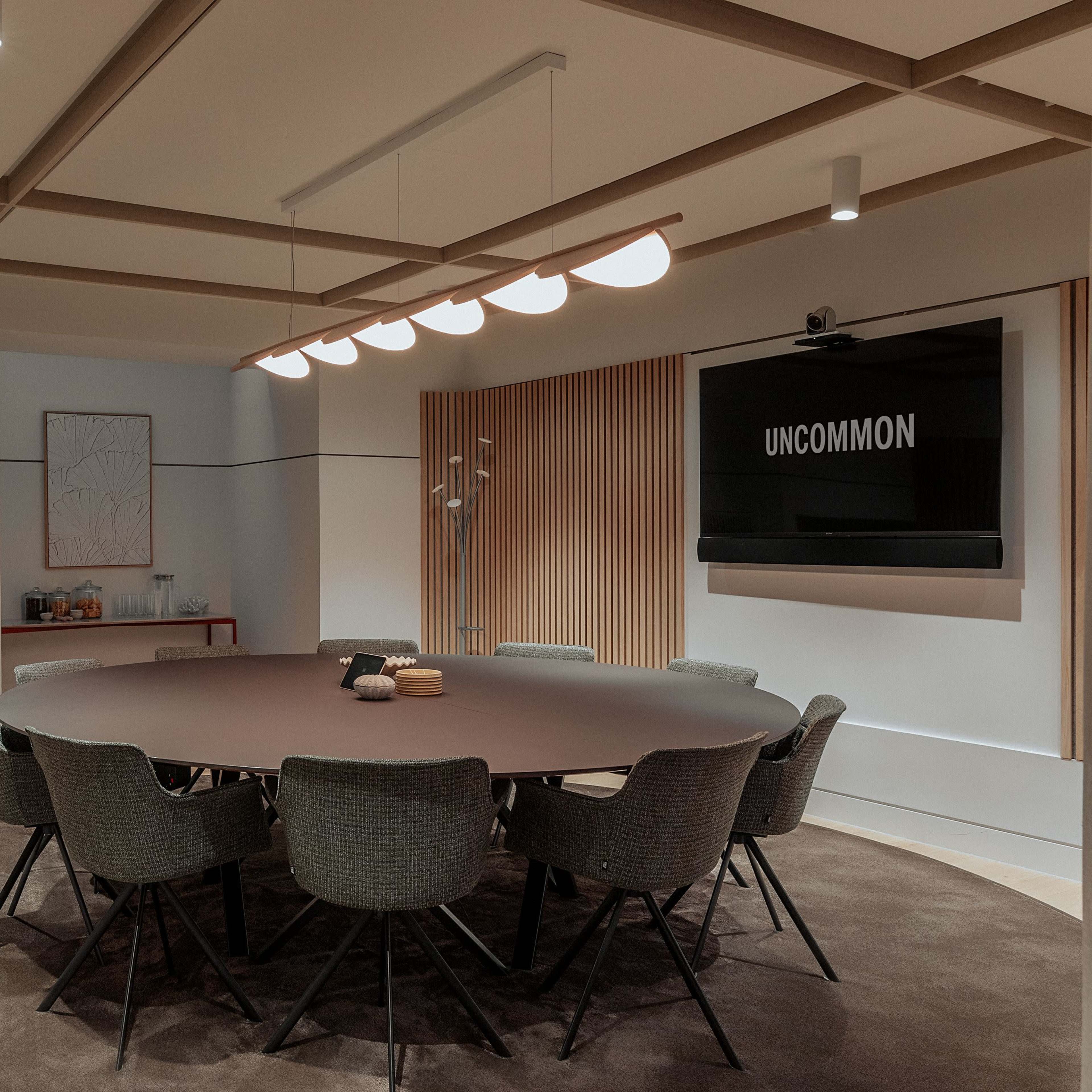 Modern Boardroom Space Image in Holborn, London, England