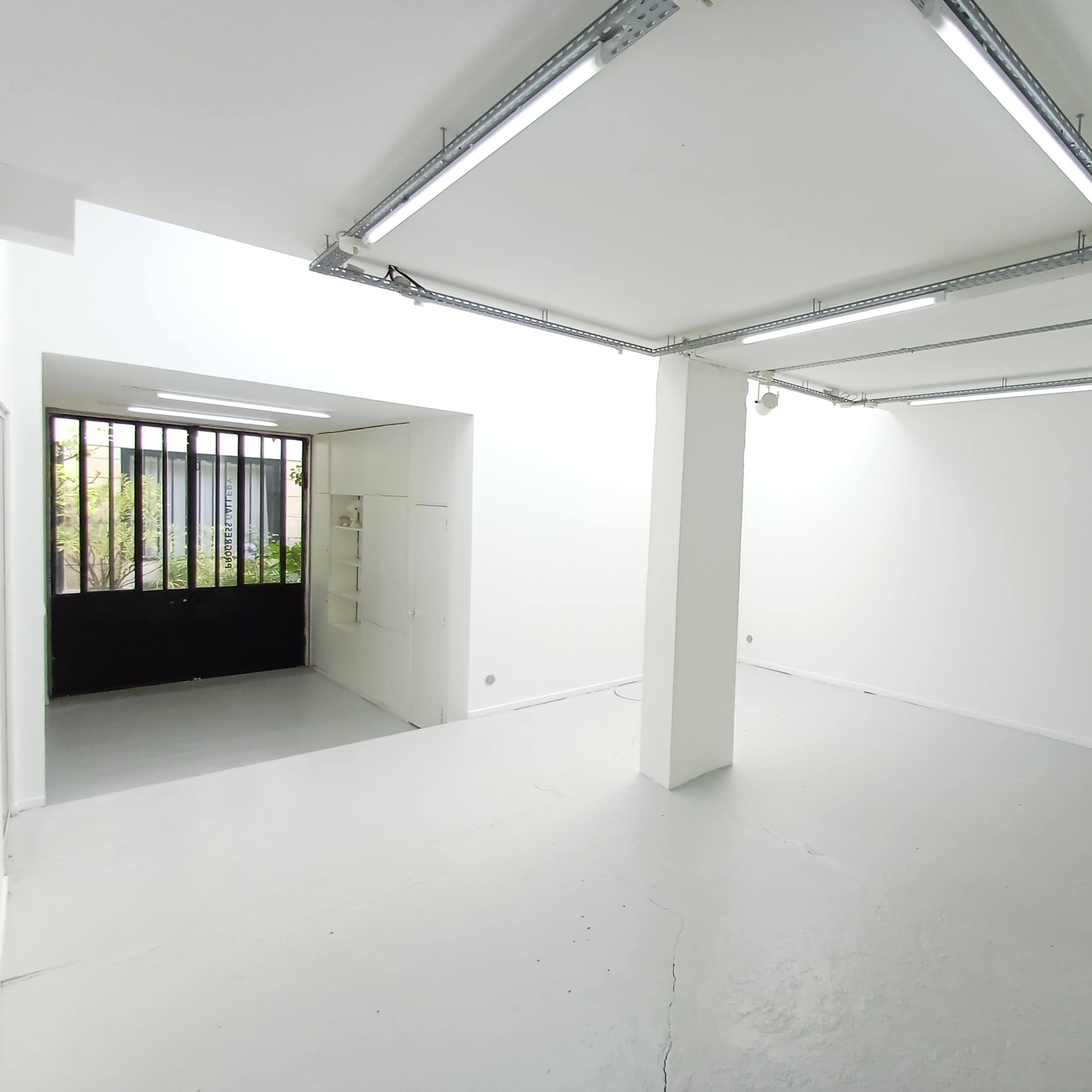 Galerie whitecube dans passage quartier Oberkampf Image dans Folie-Méricourt, Paris, Île-de-France