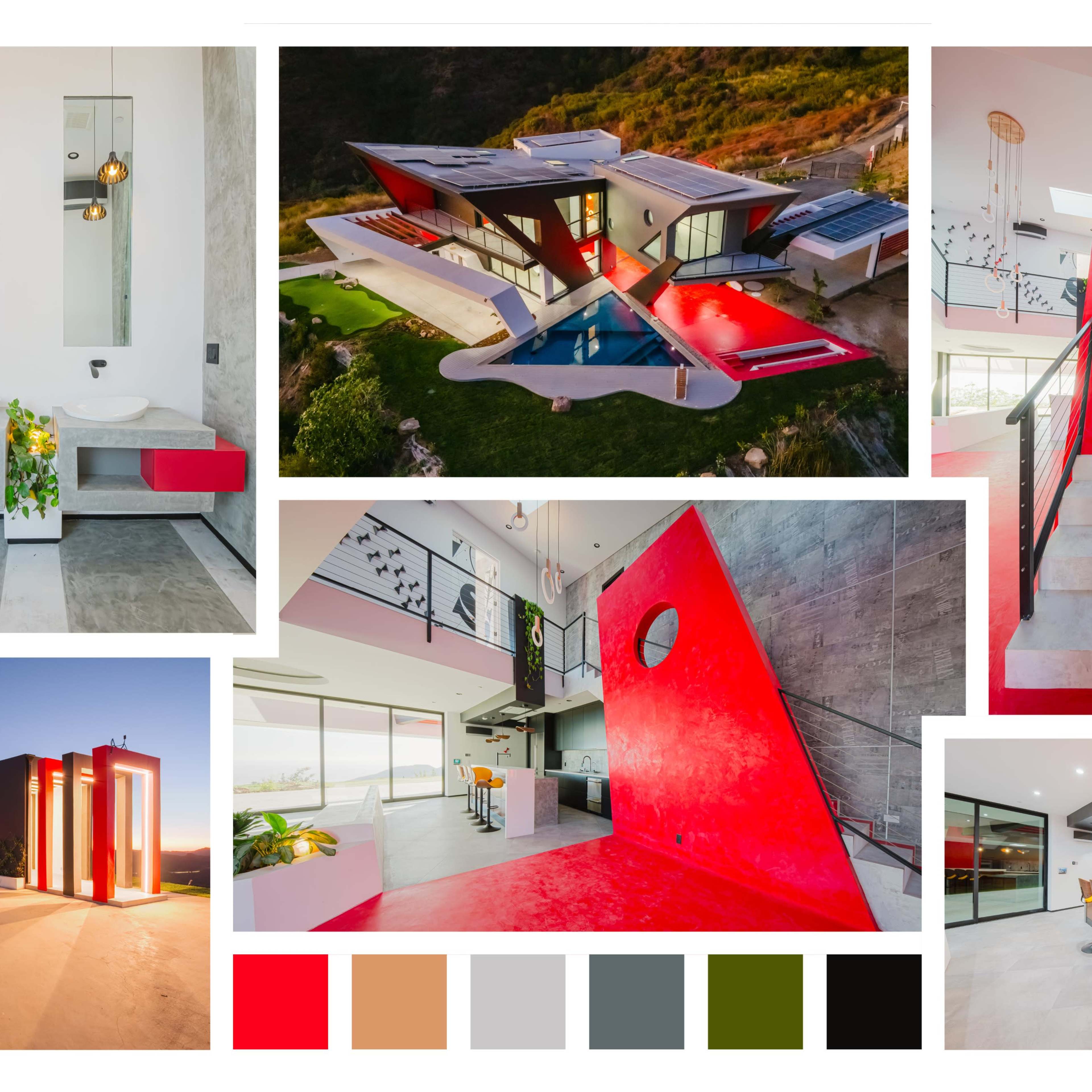 FUTURISTIC MALIBU CLIFFSIDE MASTERPIECE Image in , Malibu, CA