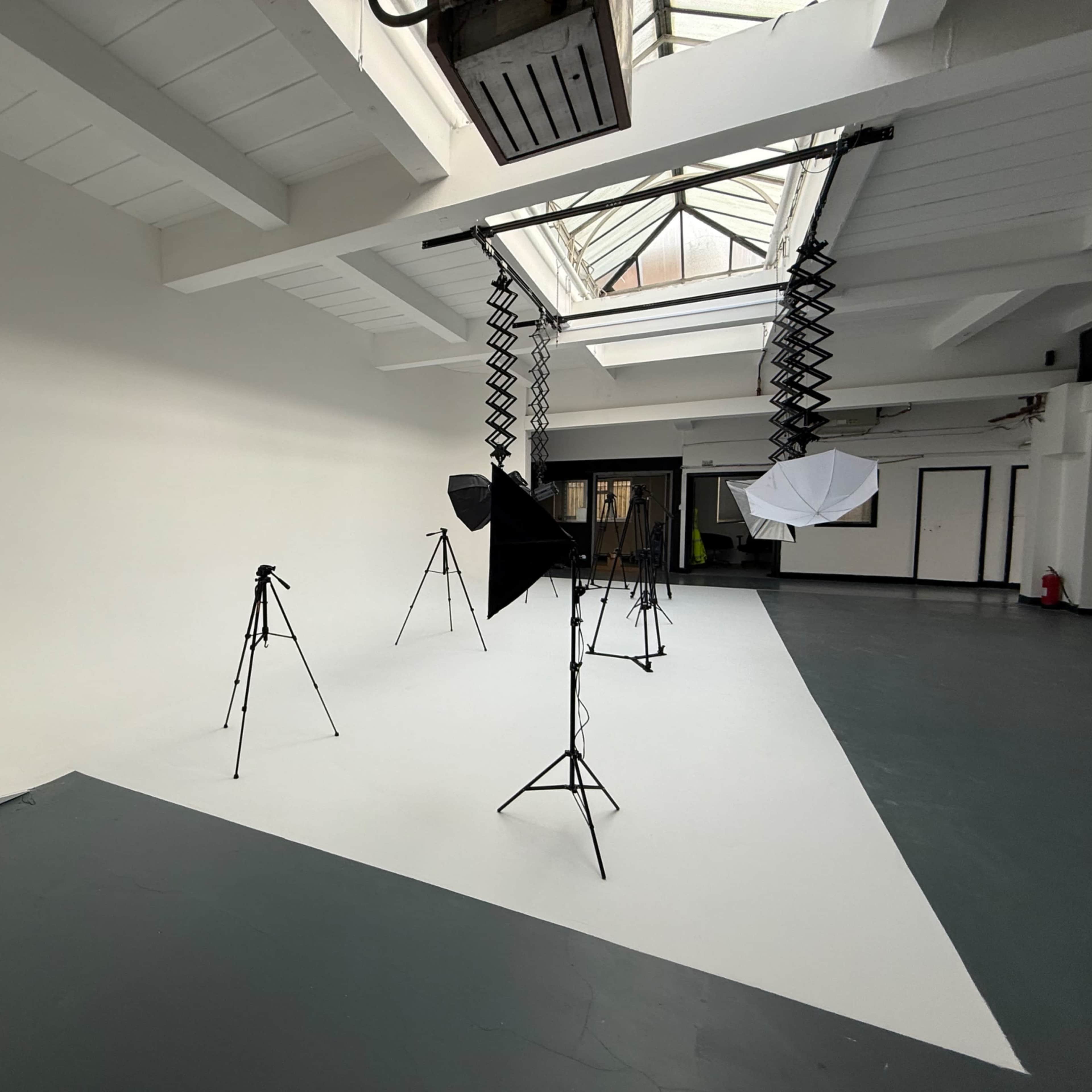 Skylight Naturally lit Photography white room Image in London, London, England