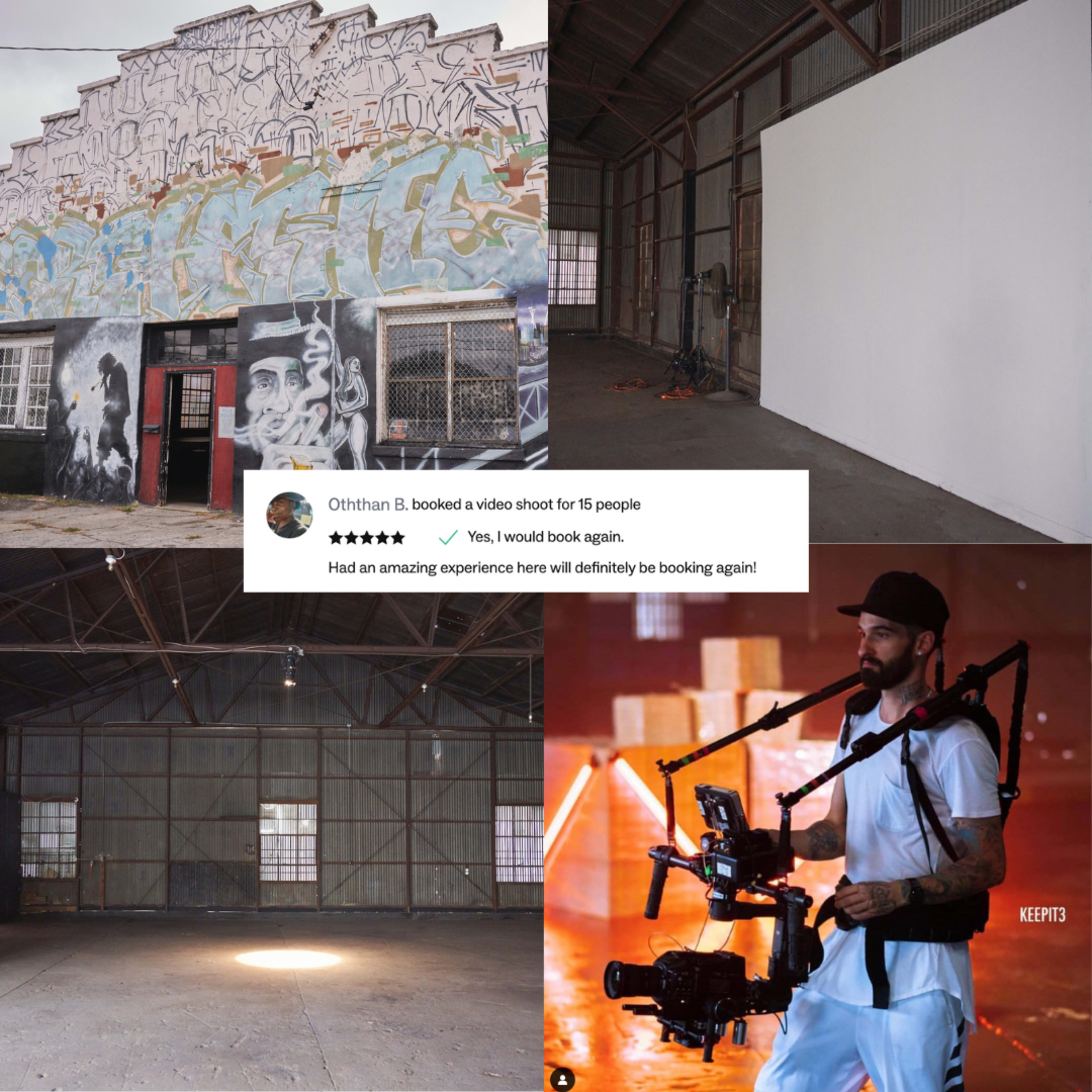 Urban Warehouse for Film, Photoshoots & Creative Events Image in Adair Park, Atlanta, GA