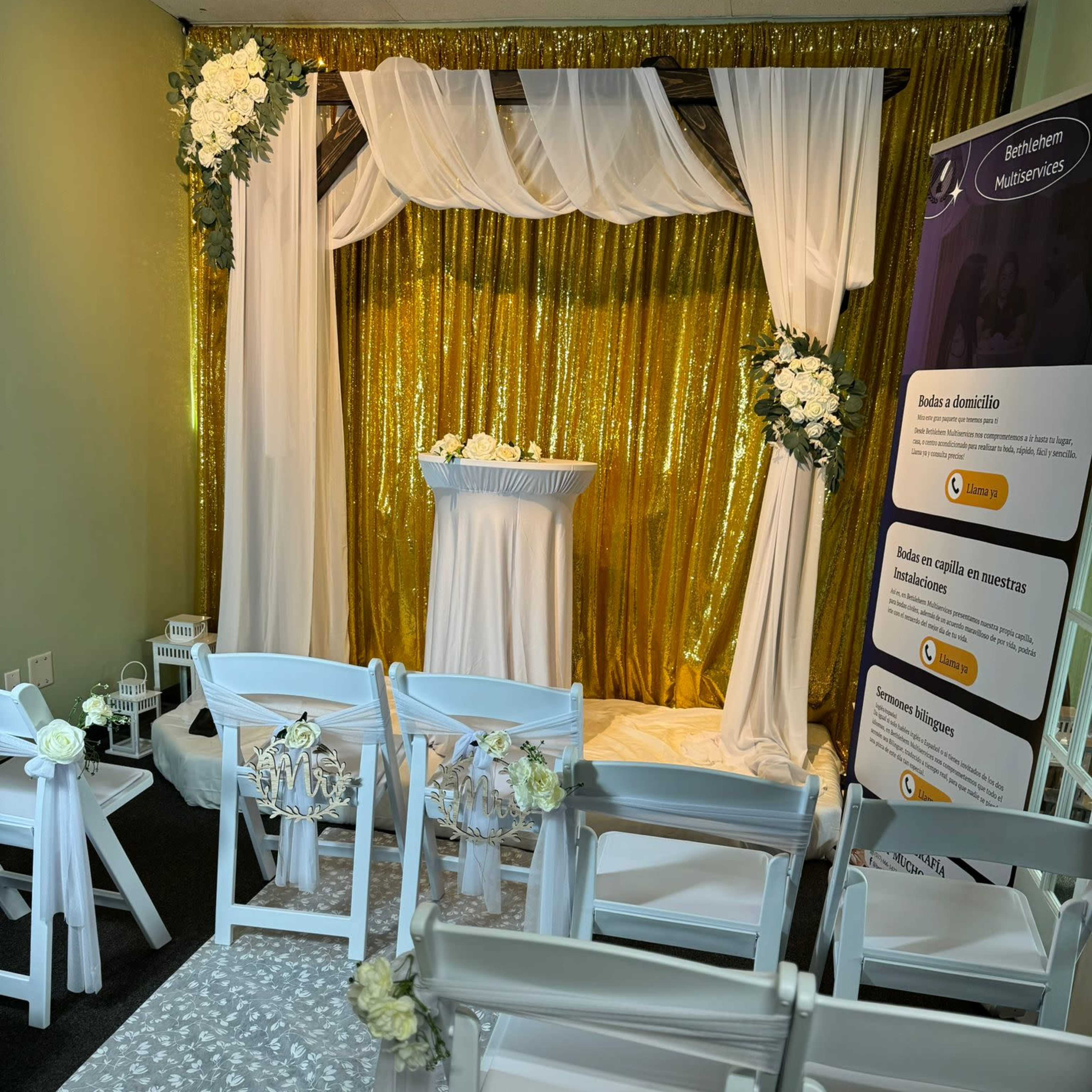 Private Wedding Chapel Image in Stout Field, Indianapolis, IN