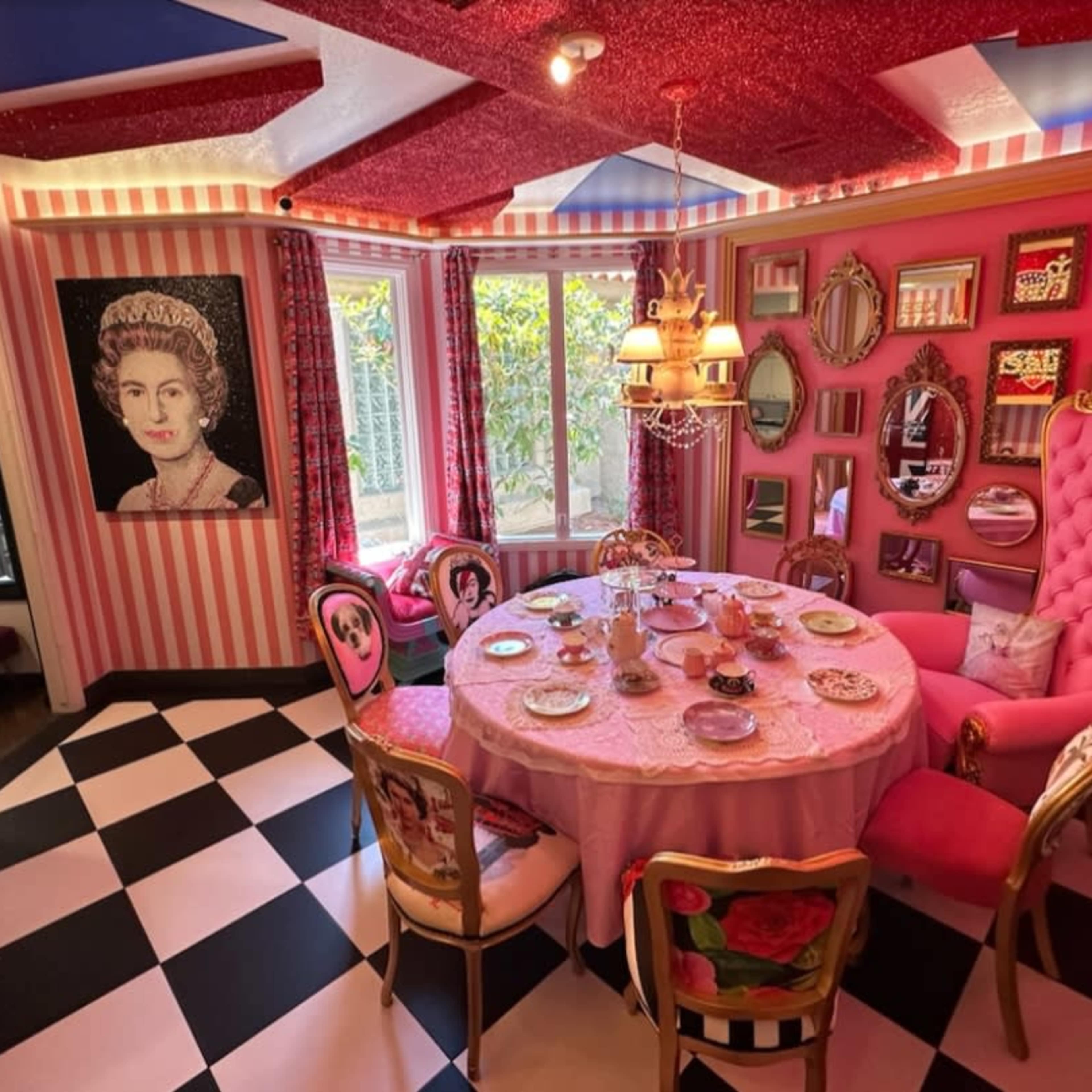 Very Pink Tea Party Room Image in Spring Valley, Las Vegas, NV
