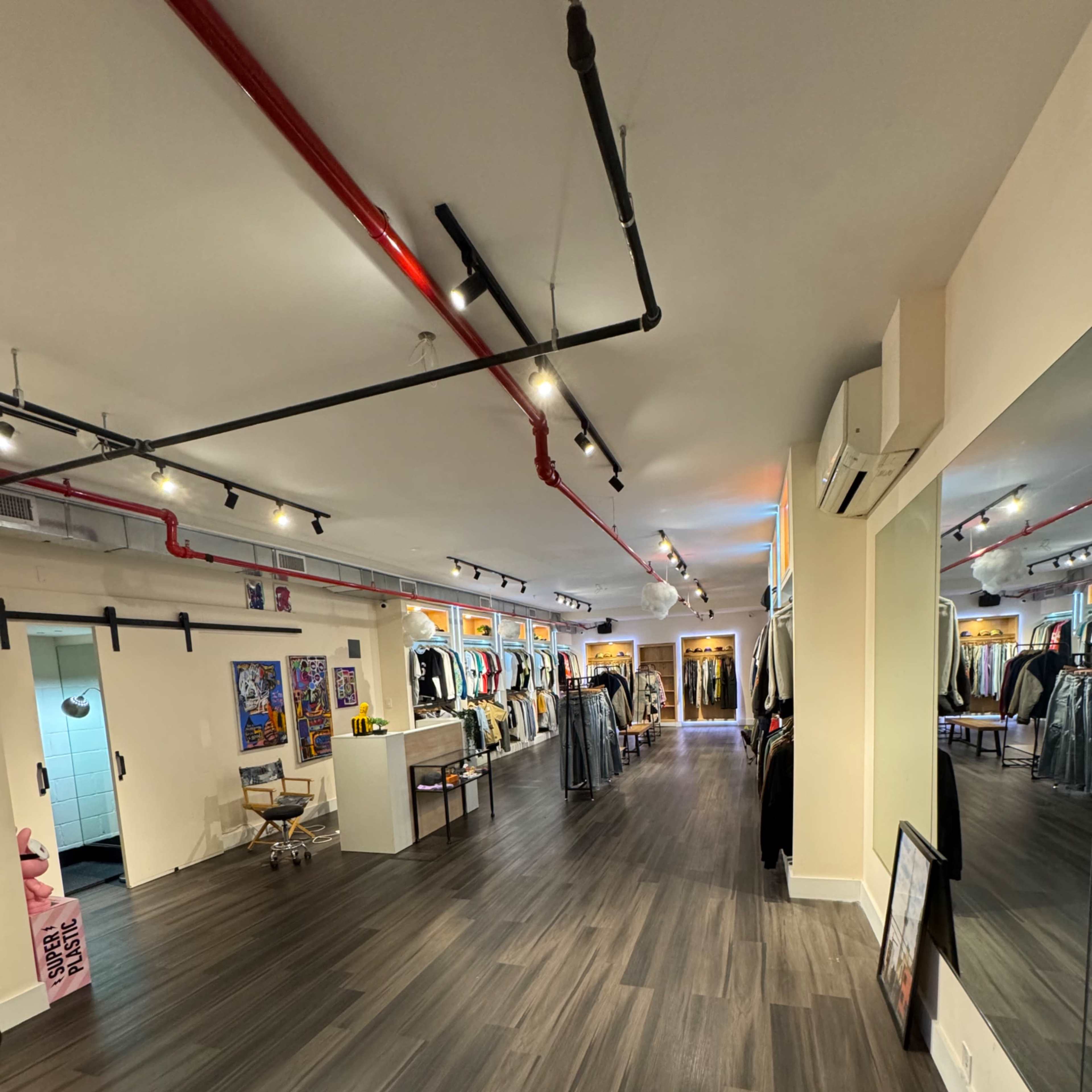Downtown Clothing Retail Store Image in Bowery, New York, NY