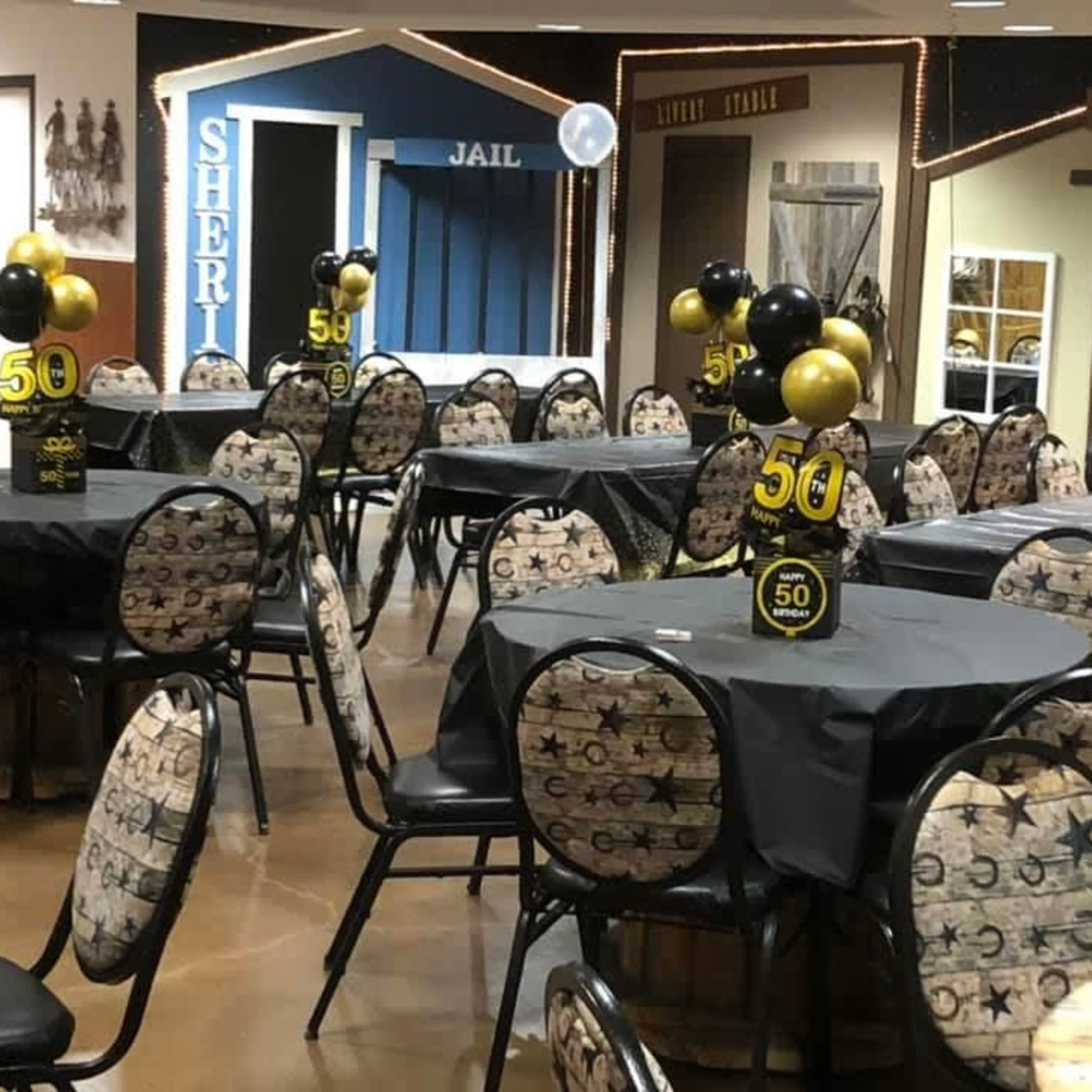 Just southeast of Vegas, banquet hall, dance floor, stage/inhouse sound system, cozy & rustic! Image in Valley View, Henderson, NV