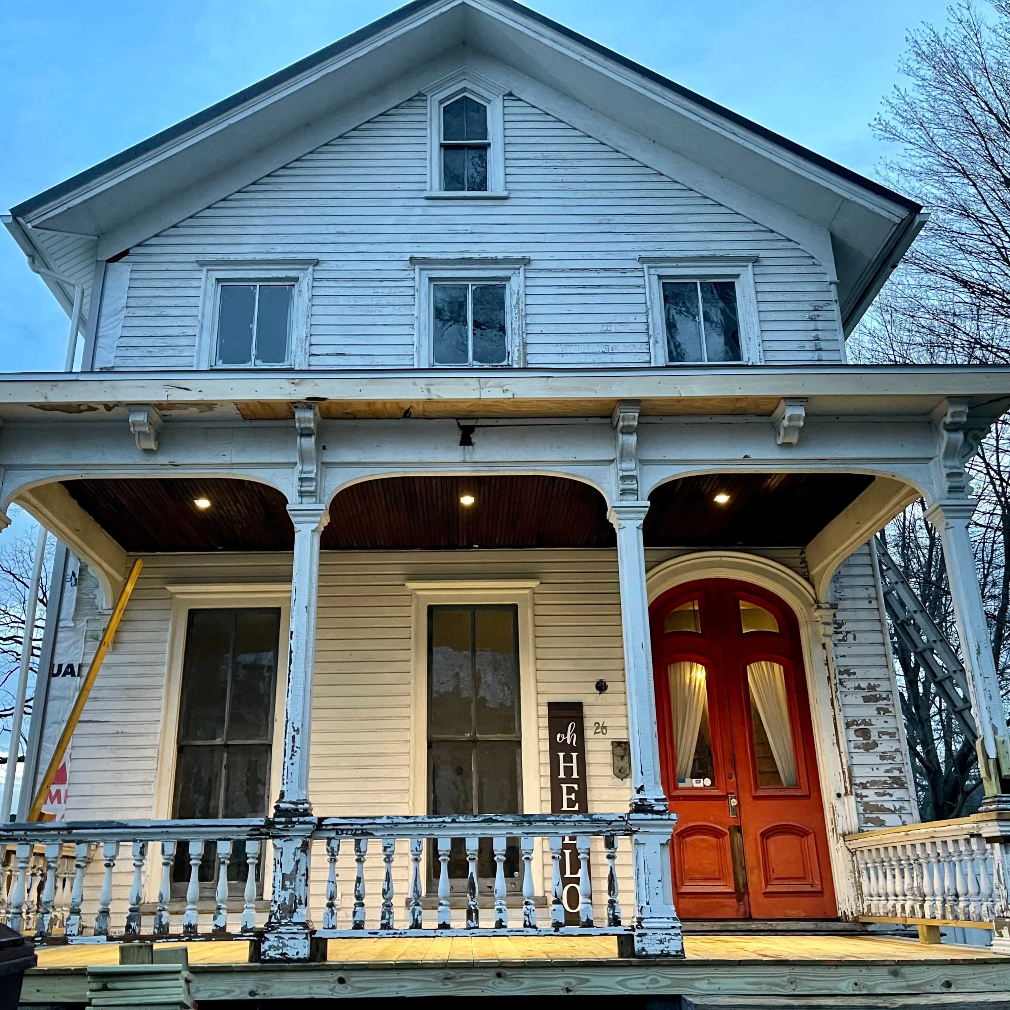 Stunning Victorian farmhouse in historic Greenville, ideal for intimate events. Image in Greenville, Greenville, PA