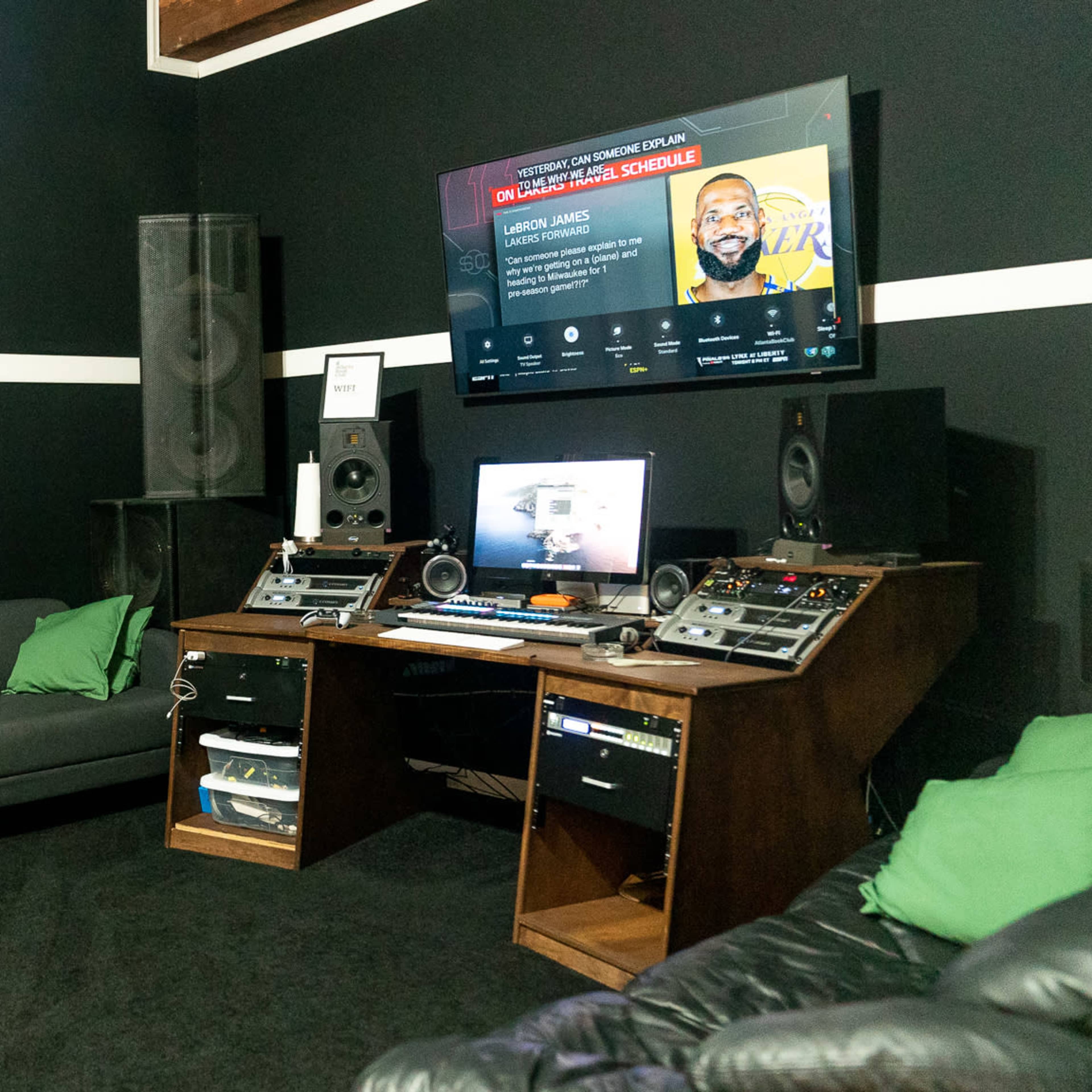 A Room Recording Studio With Engineer Image in Mechanicsville, Atlanta, GA