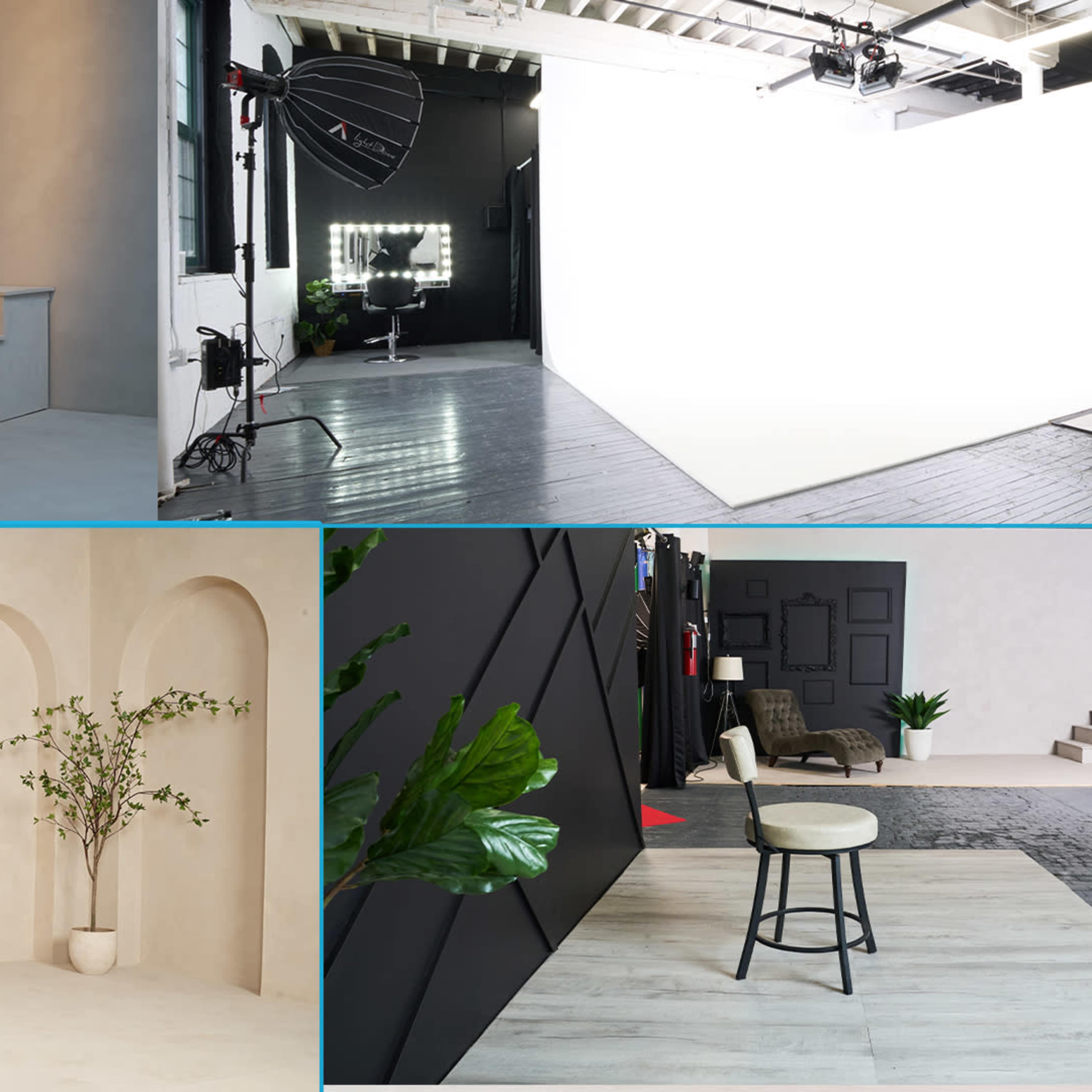 *EQUIPMENT INCLUDED* Natural Light Photo & Video Studio w/ Pre Lit CYC Wall & Multi Sets in Westchester (Production) Image in Getty Square, Yonkers, NY