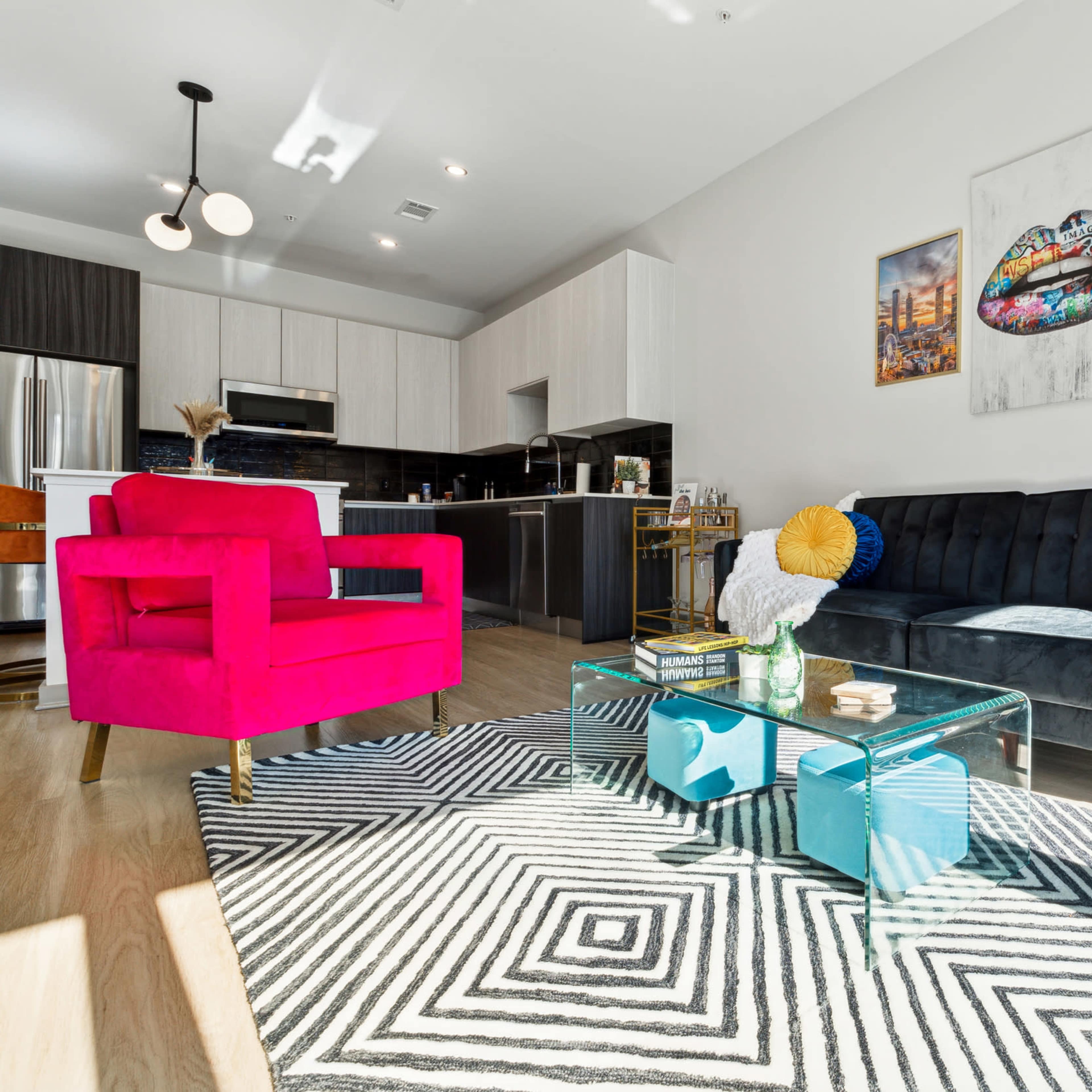 West Midtown Creative and Colorful Apartment Image in Midtown, Atlanta, GA
