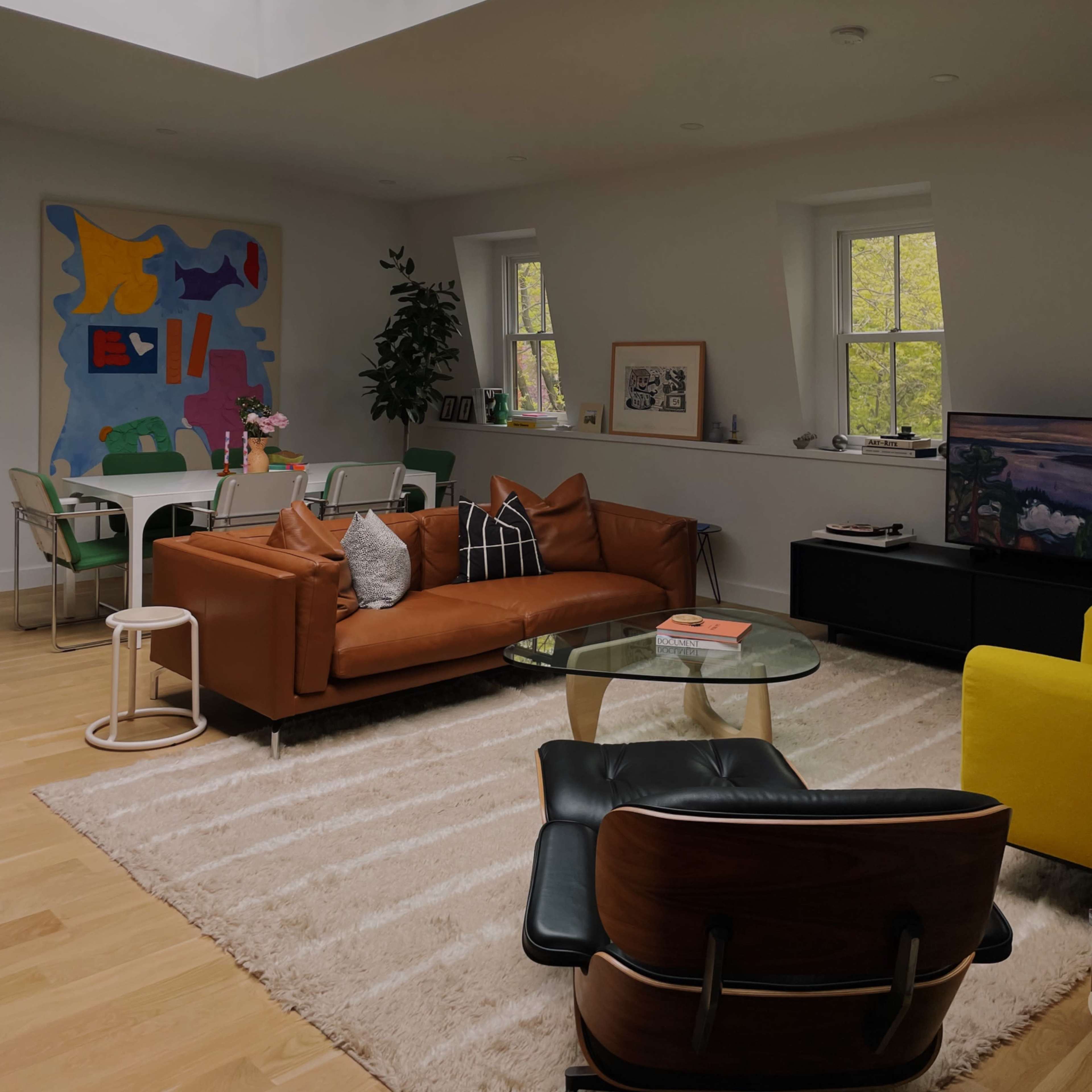 Bright, Art-filled Brooklyn Carriage House Image in Clinton Hill, Brooklyn, NY