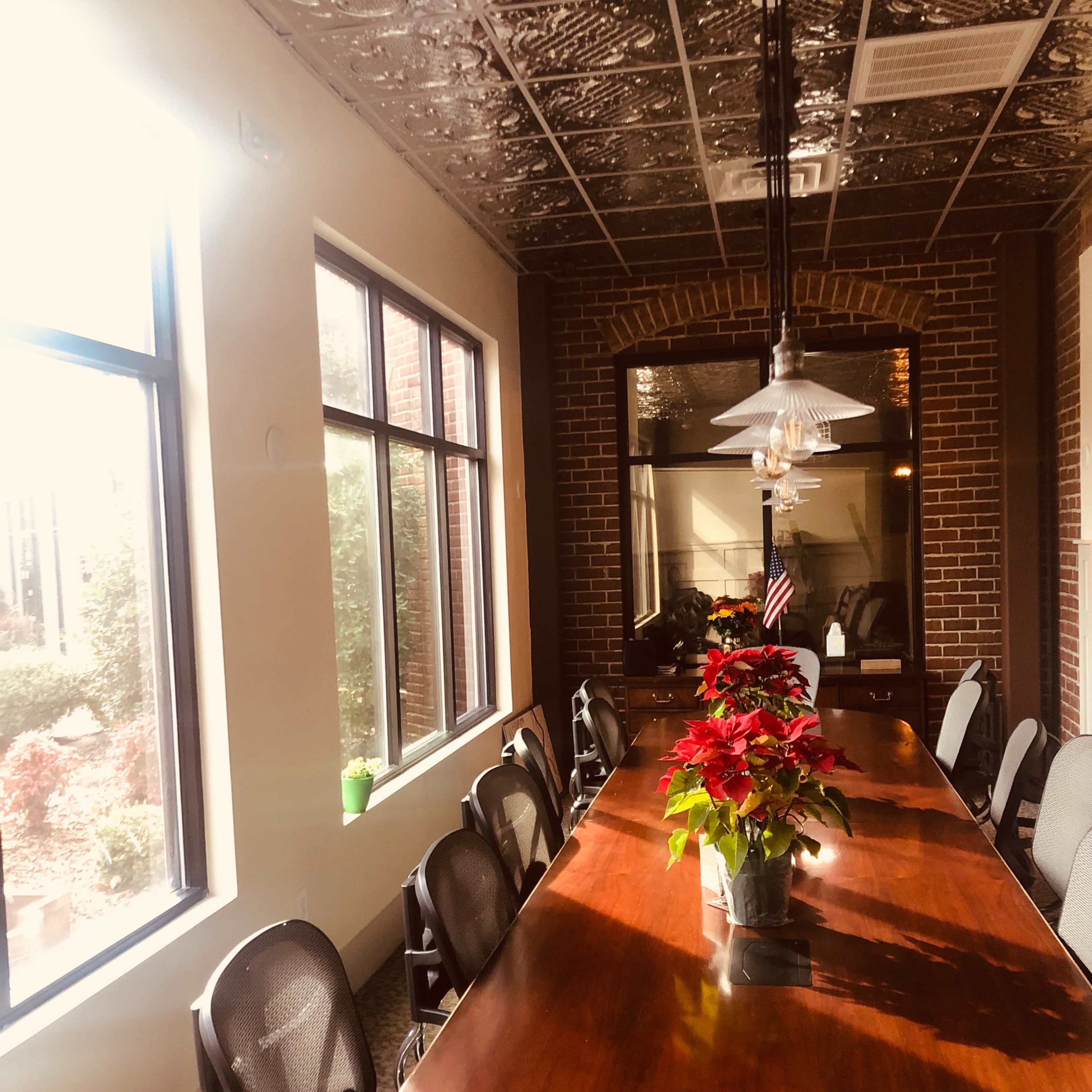 Urban, main street Coworking and Venue hall space with a rustic/indutrial design Image in , Rolesville, NC