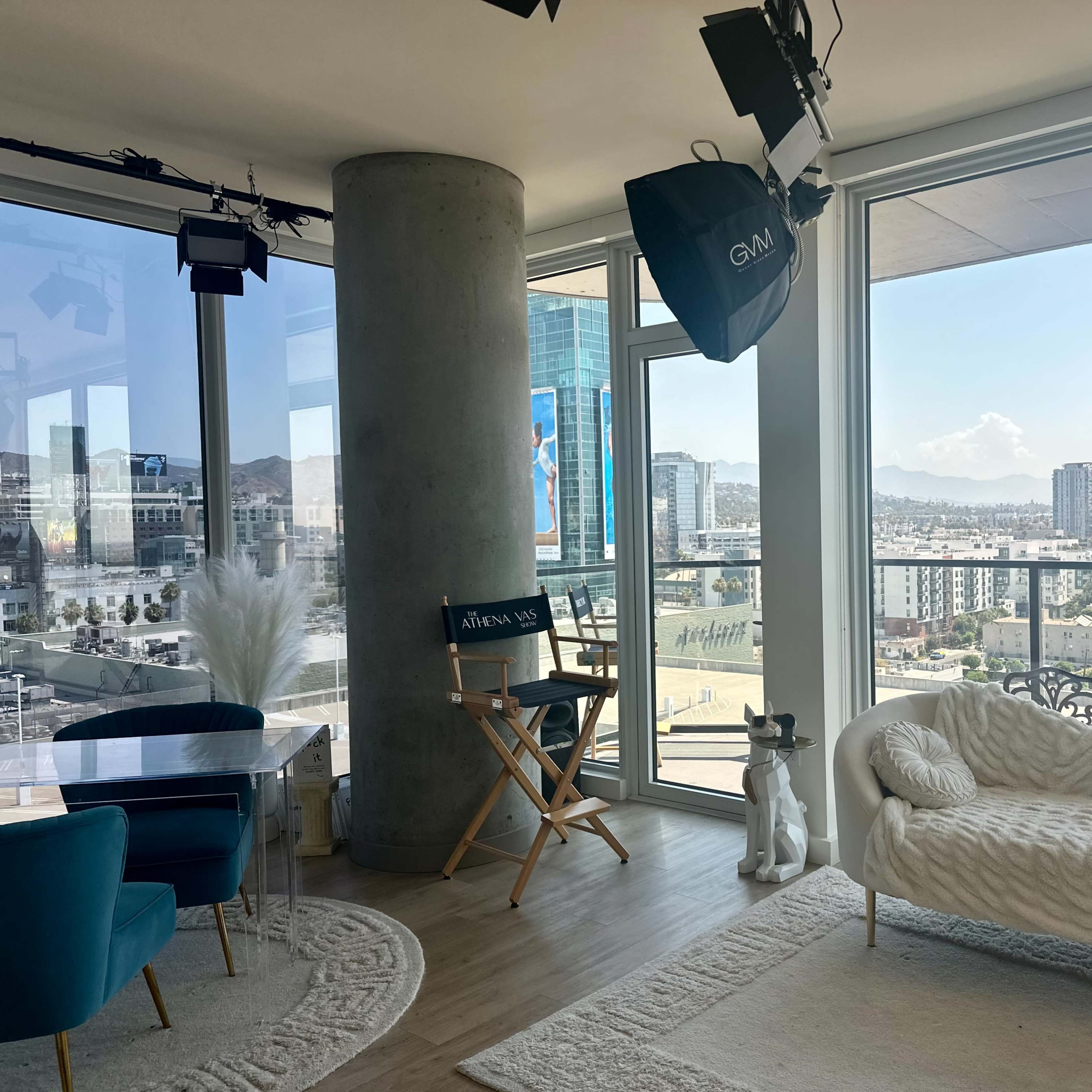 Photo/Video Studio with Hollywood Sign & Views of Downtown Image in Hollywood, Los Angeles, CA