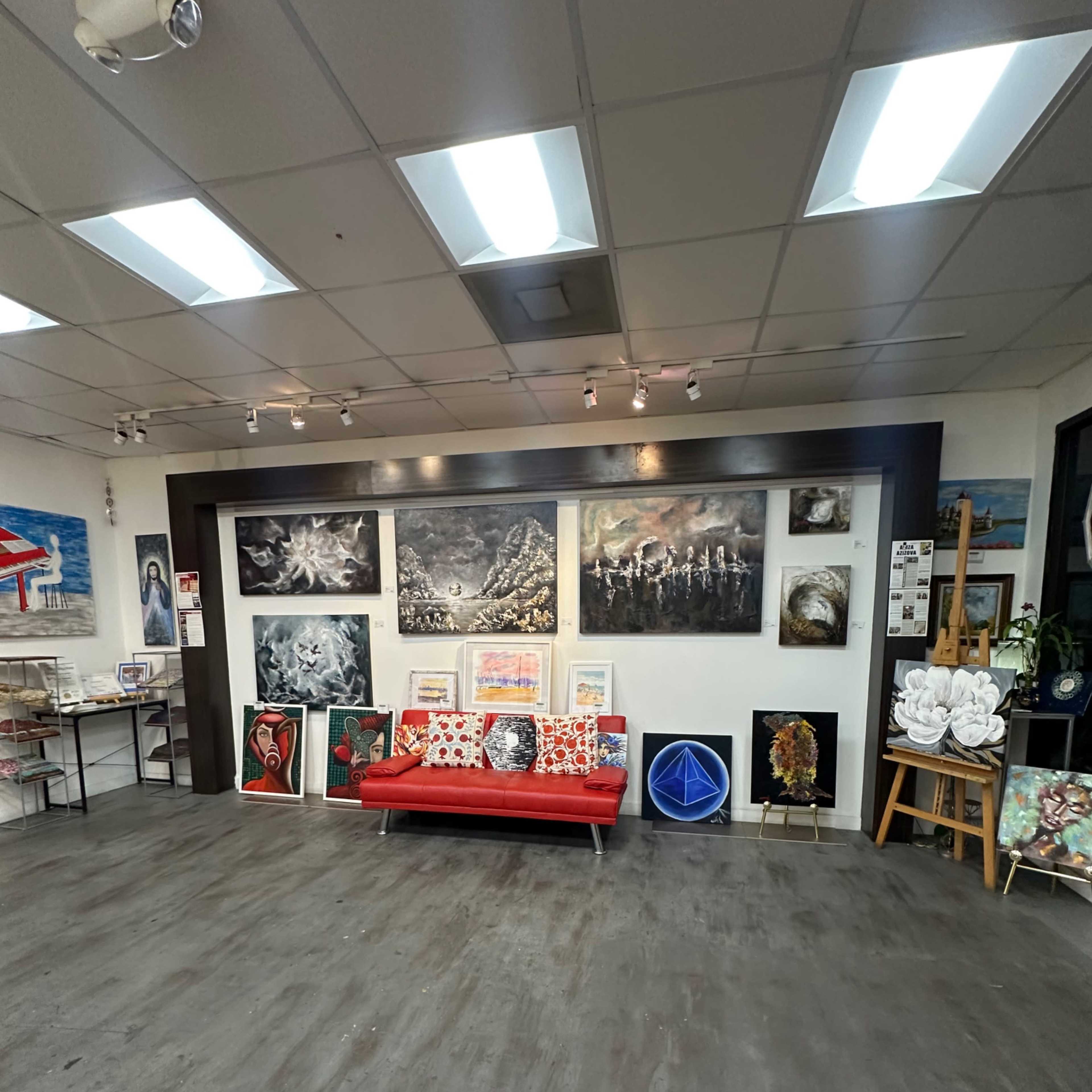 International Art Gallery and Cultural Center. AzziArt Gallery LA. Image in West Los Angeles, Los Angeles, CA