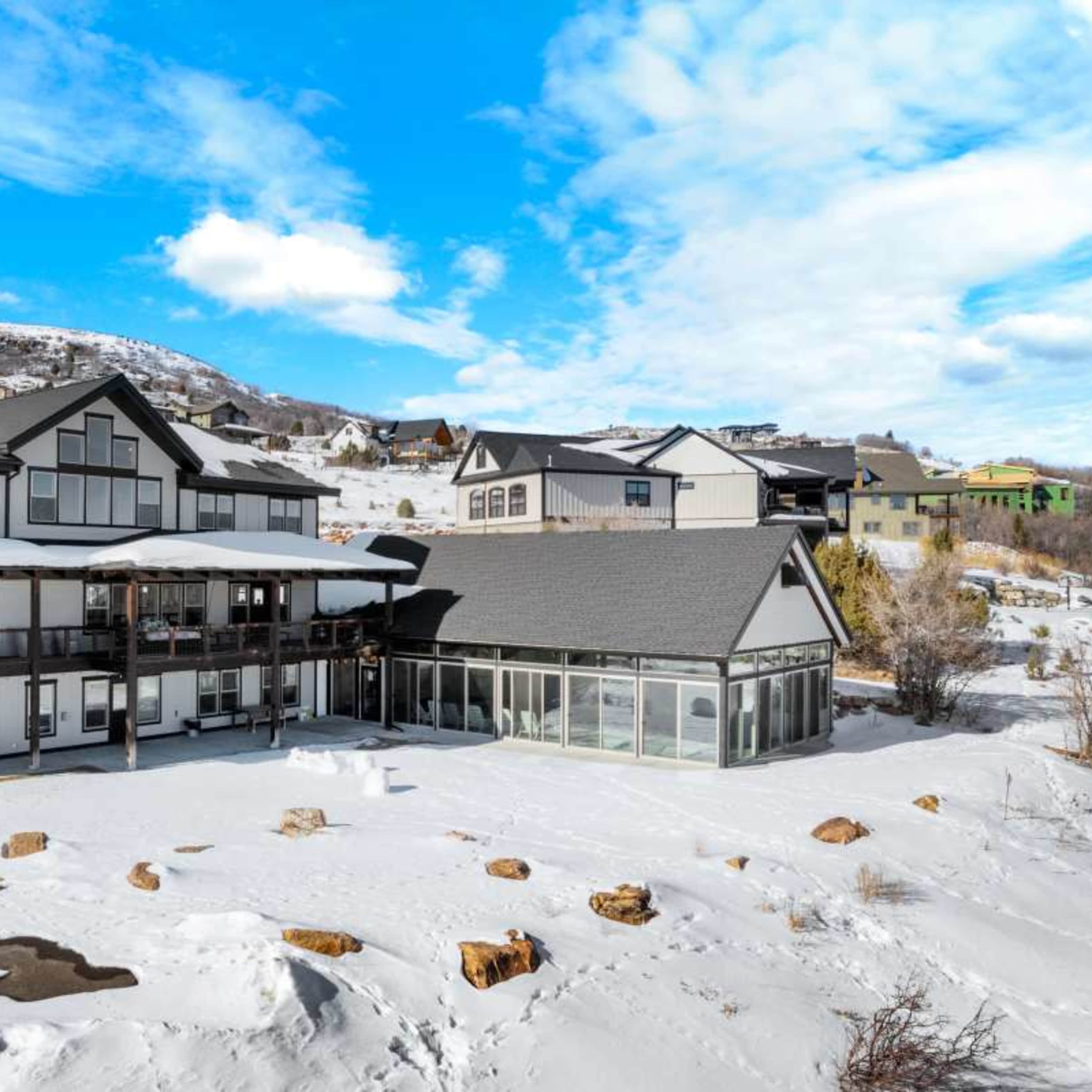 A Luxury Lodge- sleeps 52- Large Group Rental/ retreat at Bear Lake indoor pool Image in Garden City, Garden City, UT