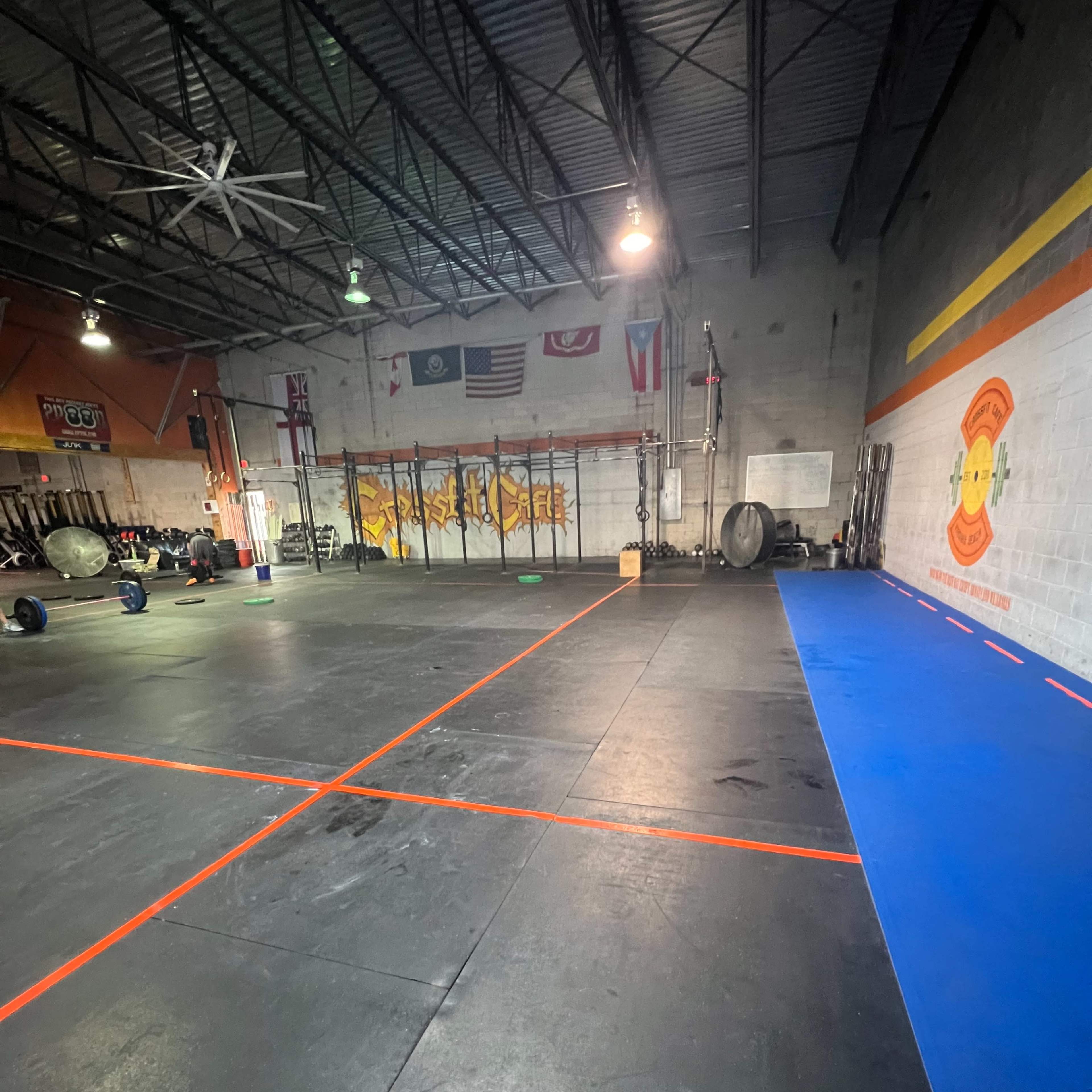 We are located in a warehouse facility.  The gym is an old school gym that has a clean yet rustic / grungy style setting. Image in North Virginia Beach, Virginia Beach, VA