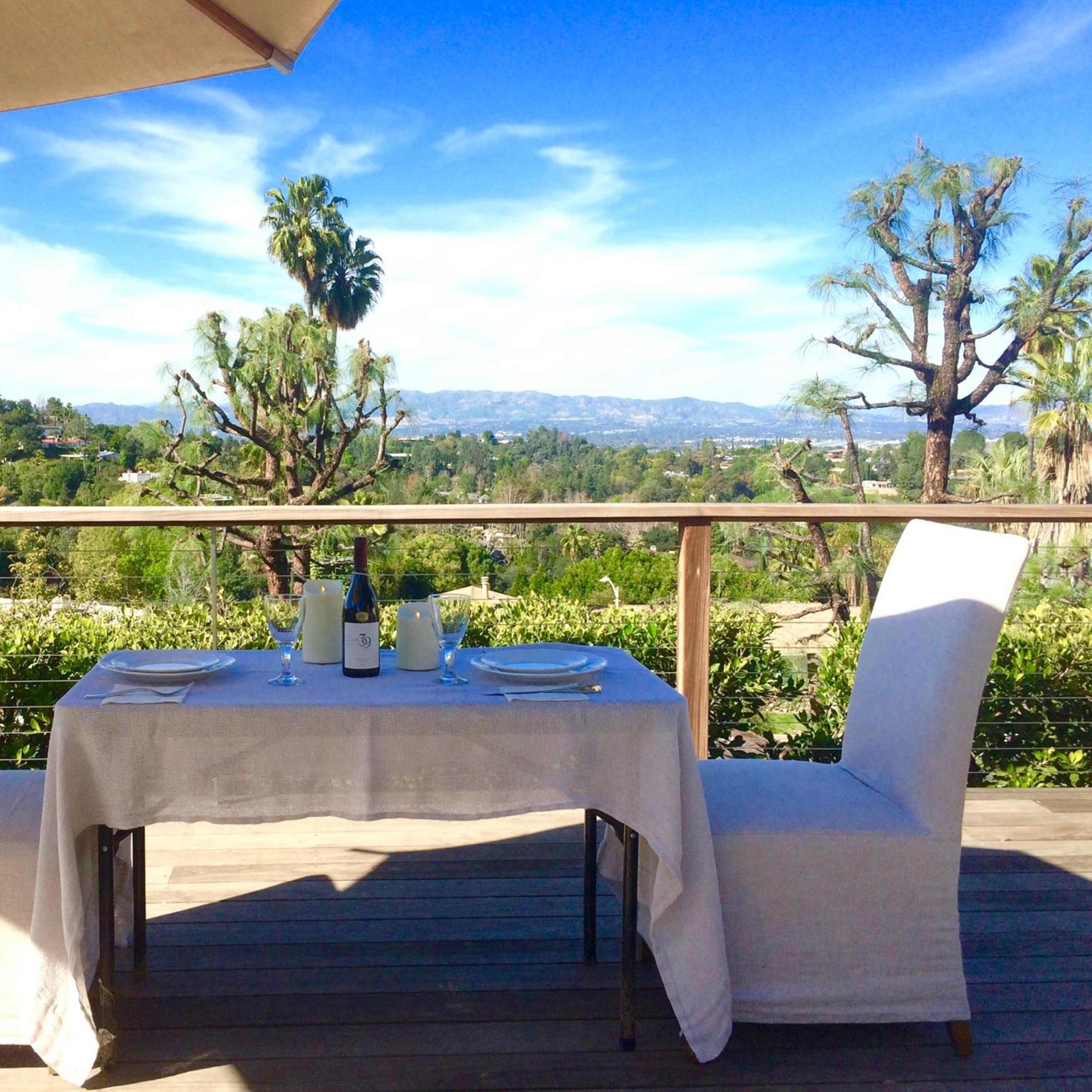 Breathtaking City Mountain Views Spacious Open Floor Plan Remodeled House on the Hills with Pool Jacuzzi Image in Sherman Oaks, Los Angeles, CA