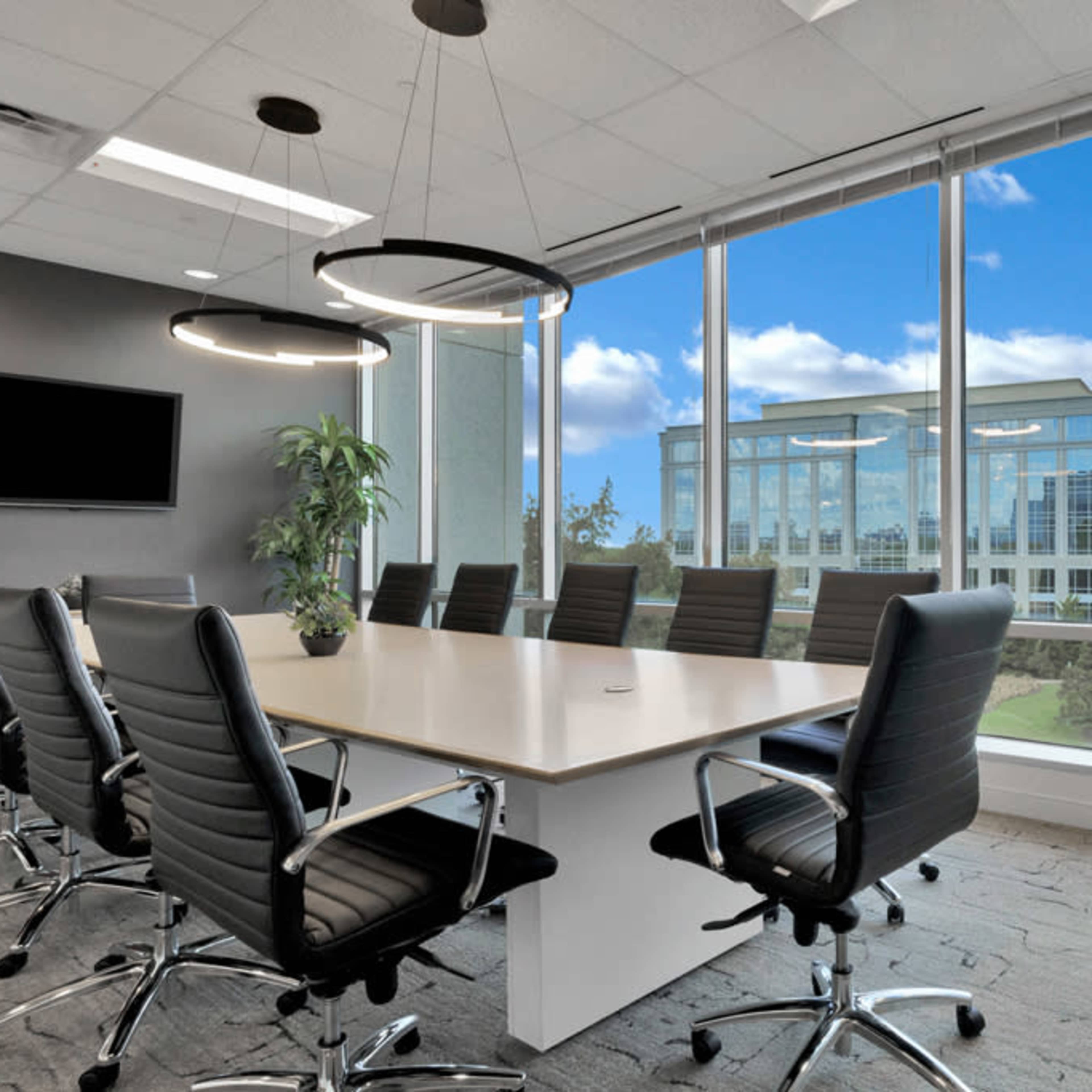 Luxurious 12 person Conference Room in Frisco Image in Hall Office Park, Frisco, TX