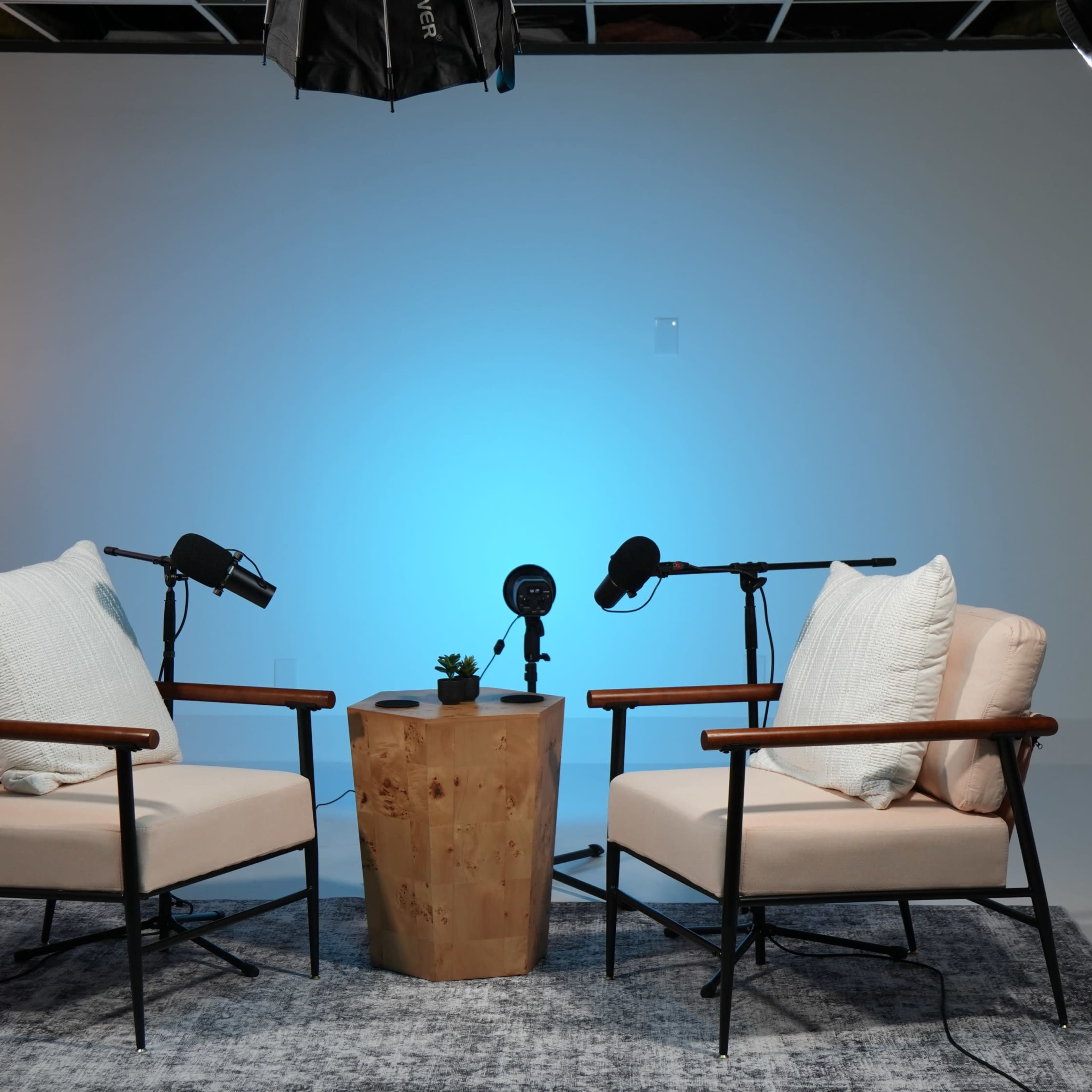 Houston Modern Podcast & Video Studio with Pro Equipment Image in Cornerstone Village North, Houston, TX
