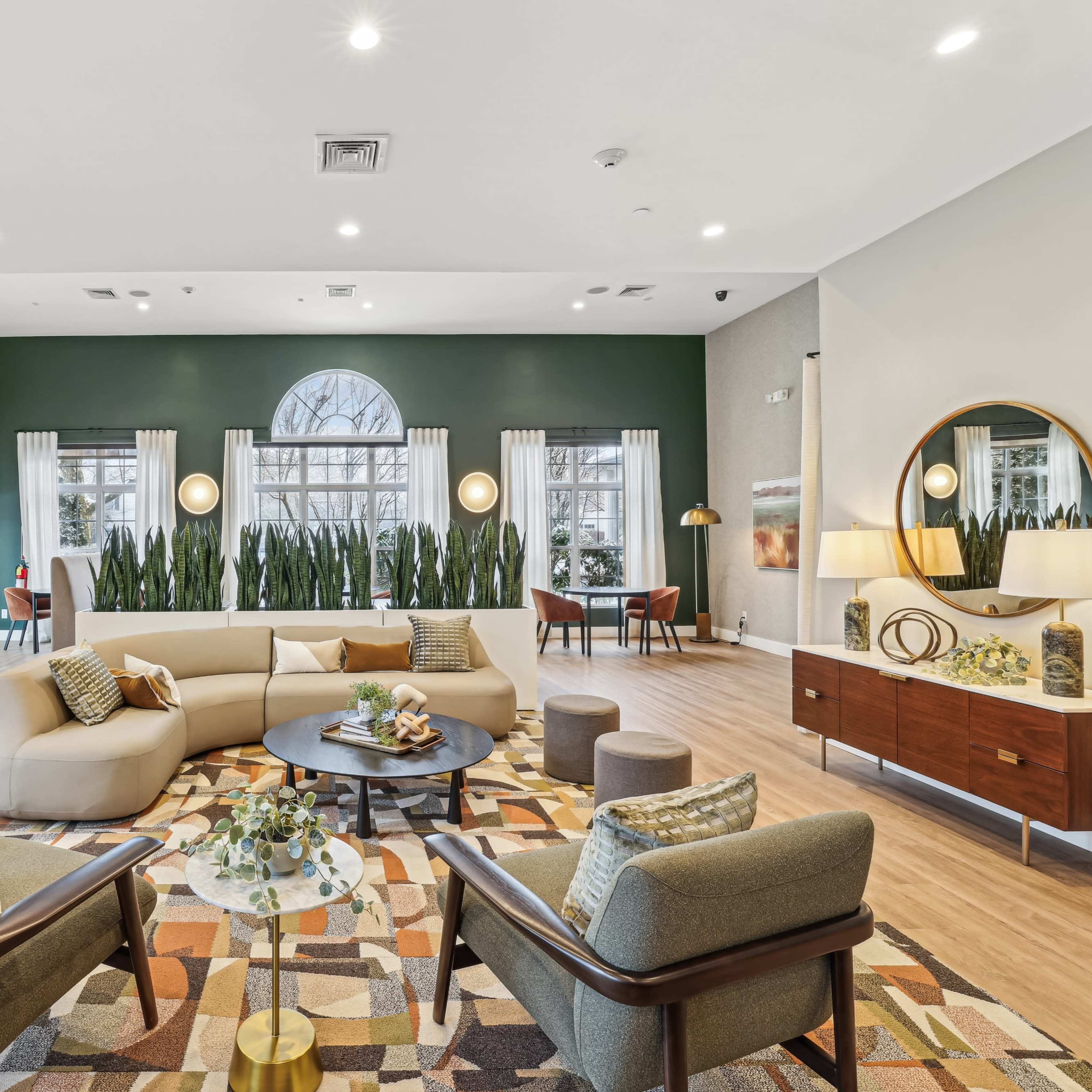 Bright and airy lounge perfect for entertaining Image in Huntington, Melville, NY