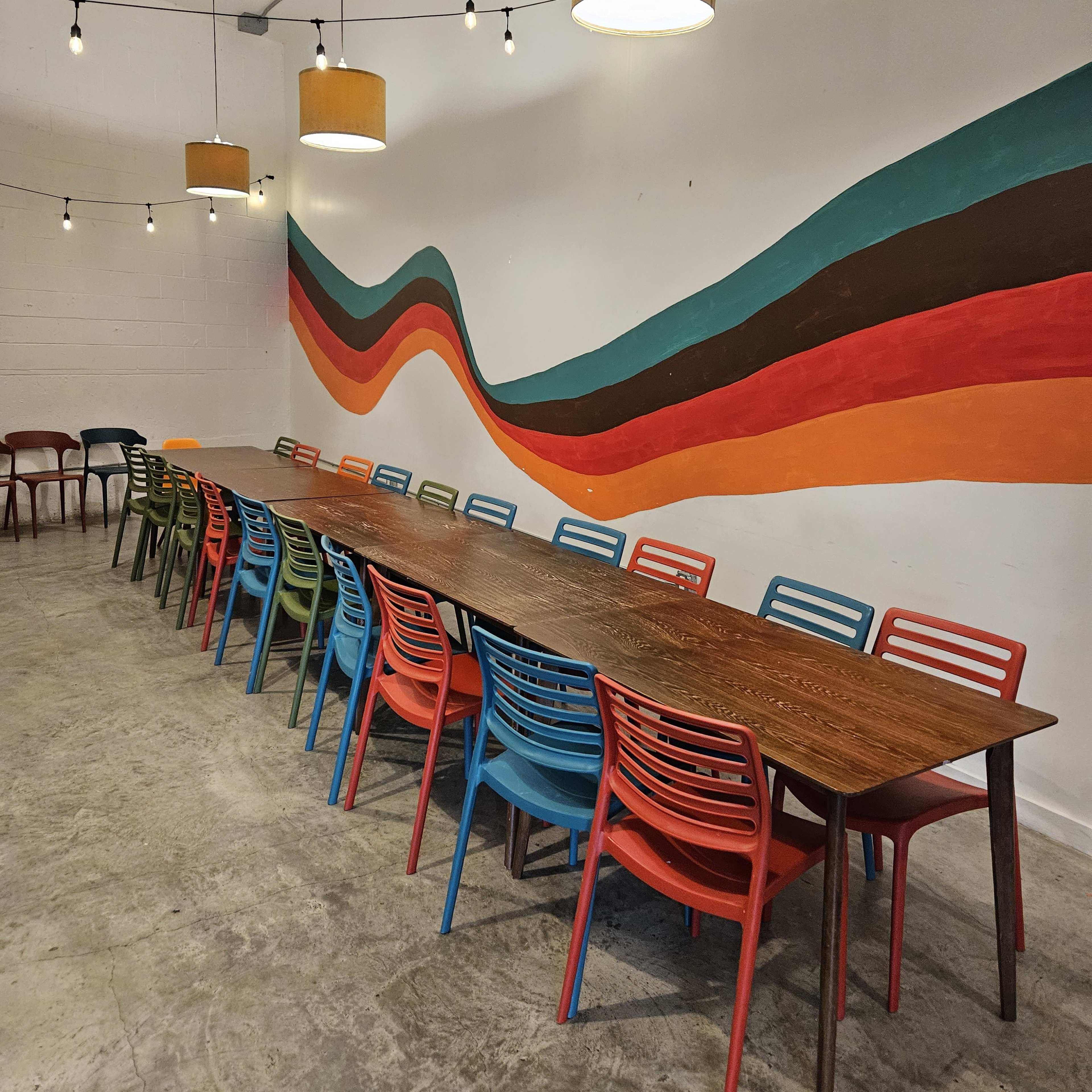 Private Party Room in Colorful Ice Cream Shop Image in Prospect Heights, Brooklyn, NY