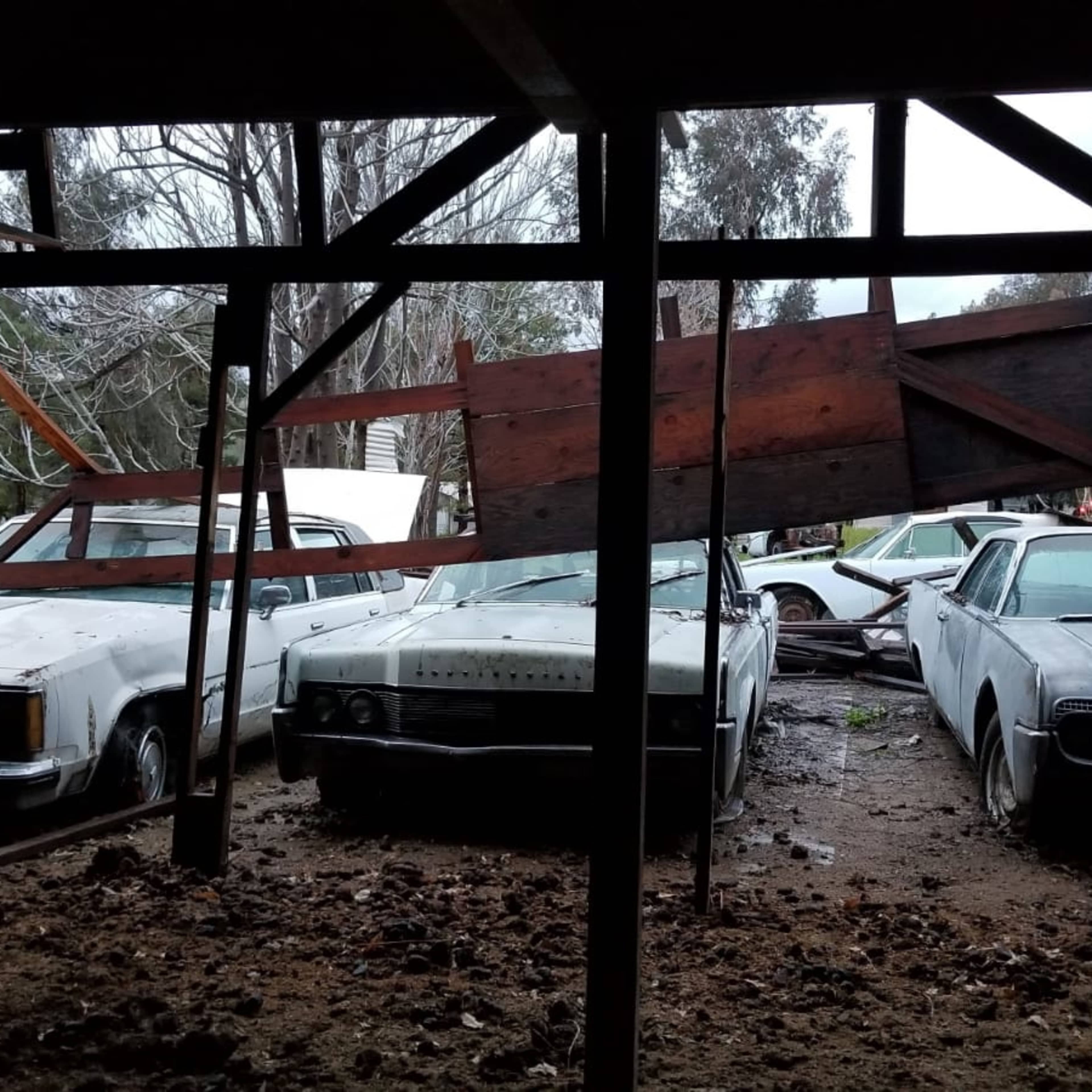 Abandoned cars @ open land space /Ranch Image in Yucaipa, Redlands, CA