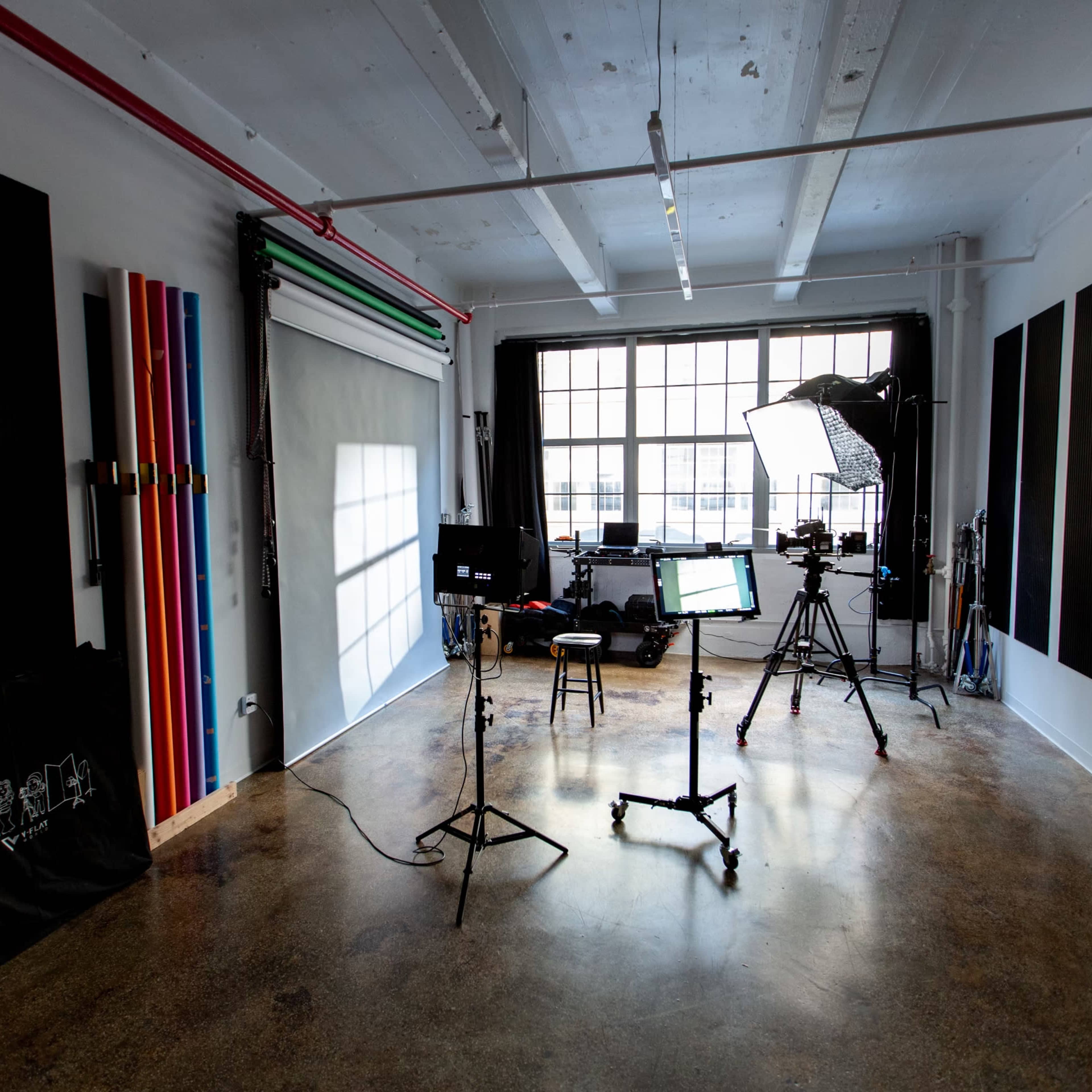 Sound Treated Photo/Video Studio in Industry City Image in Sunset Park, Brooklyn, NY