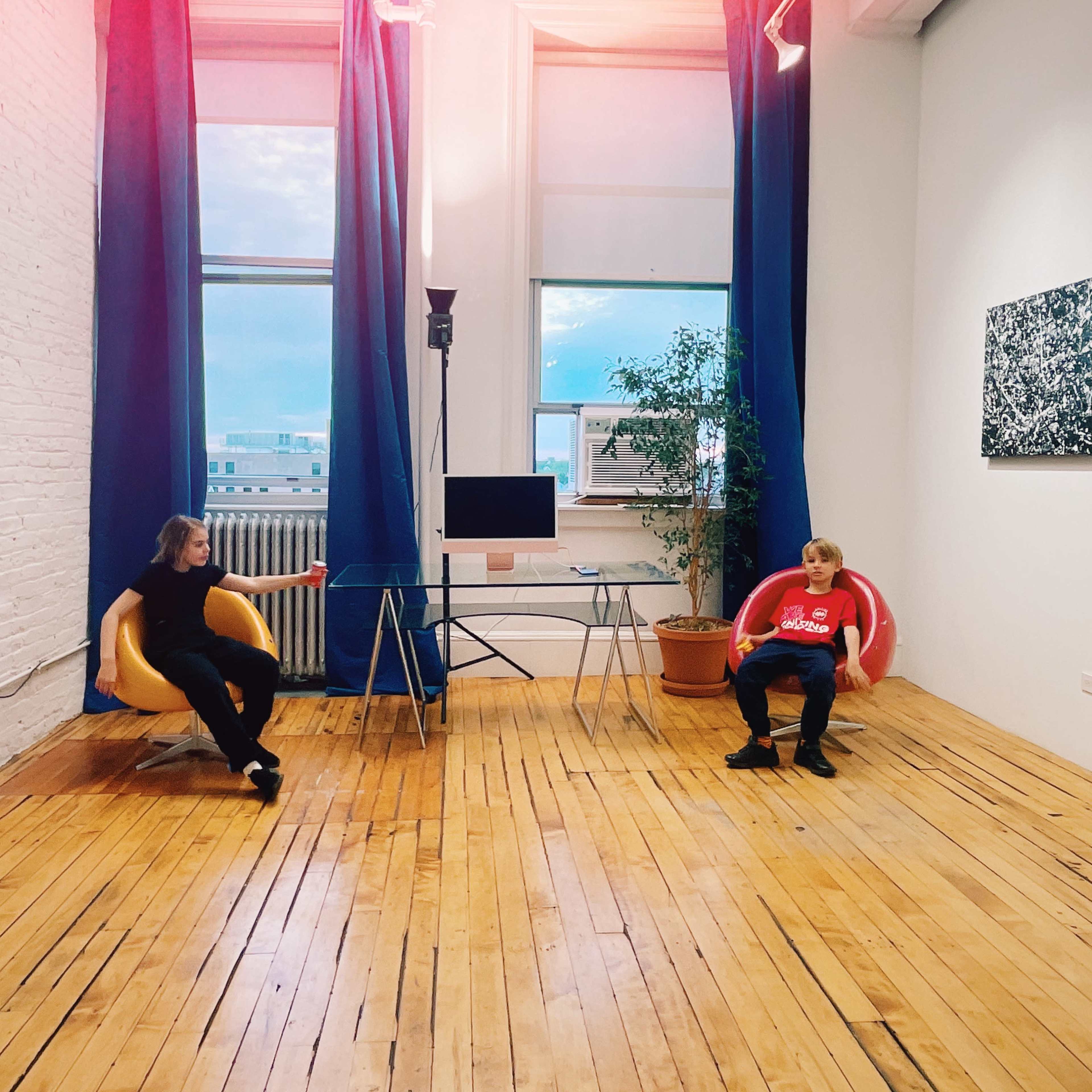 Sunset-Soaked Loft/ART GALLERY  with hanging ready walls Image in Lower West Side, Chicago, IL
