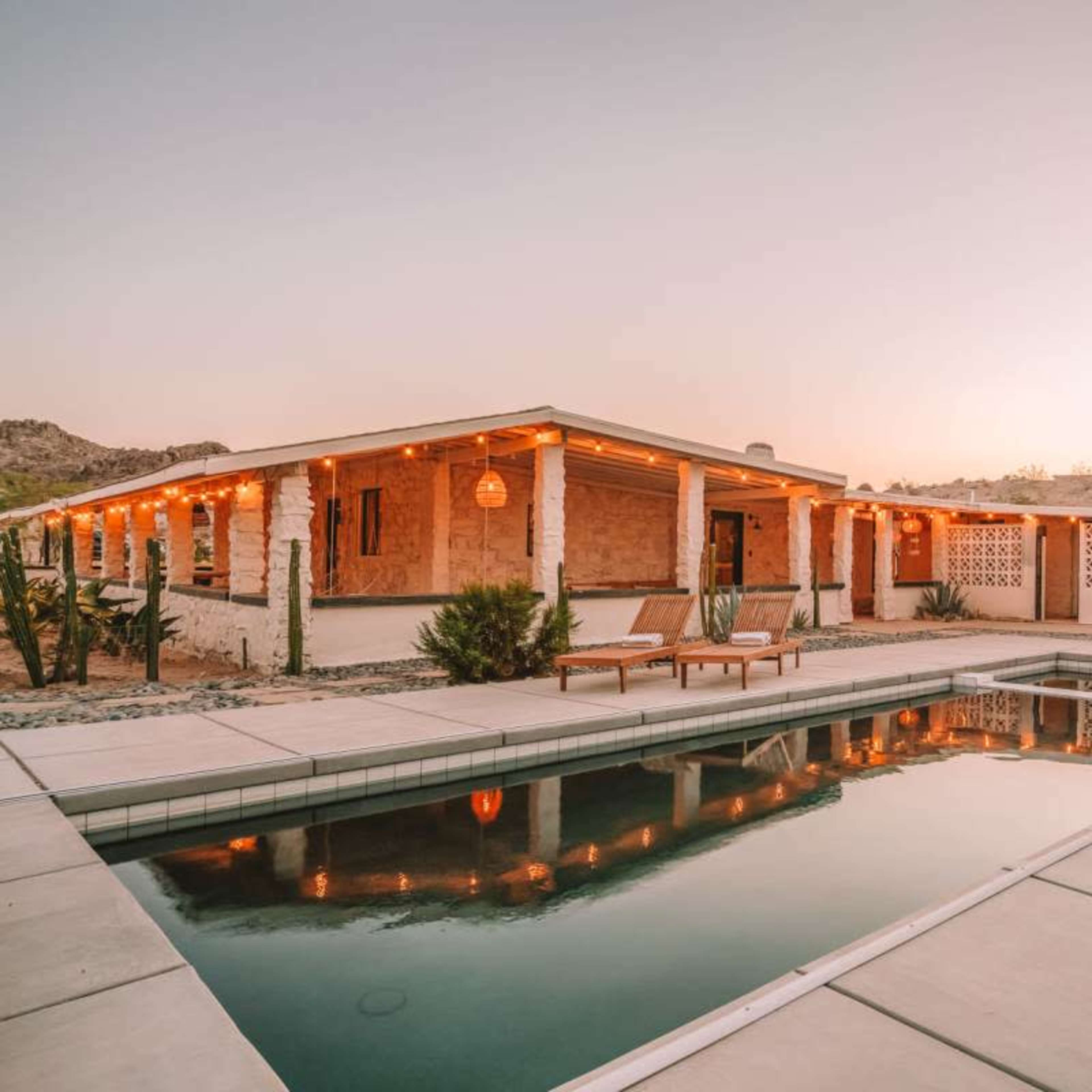 Stone House at Nxwhere California Image in Wonder Valley, Twentynine Palms, CA