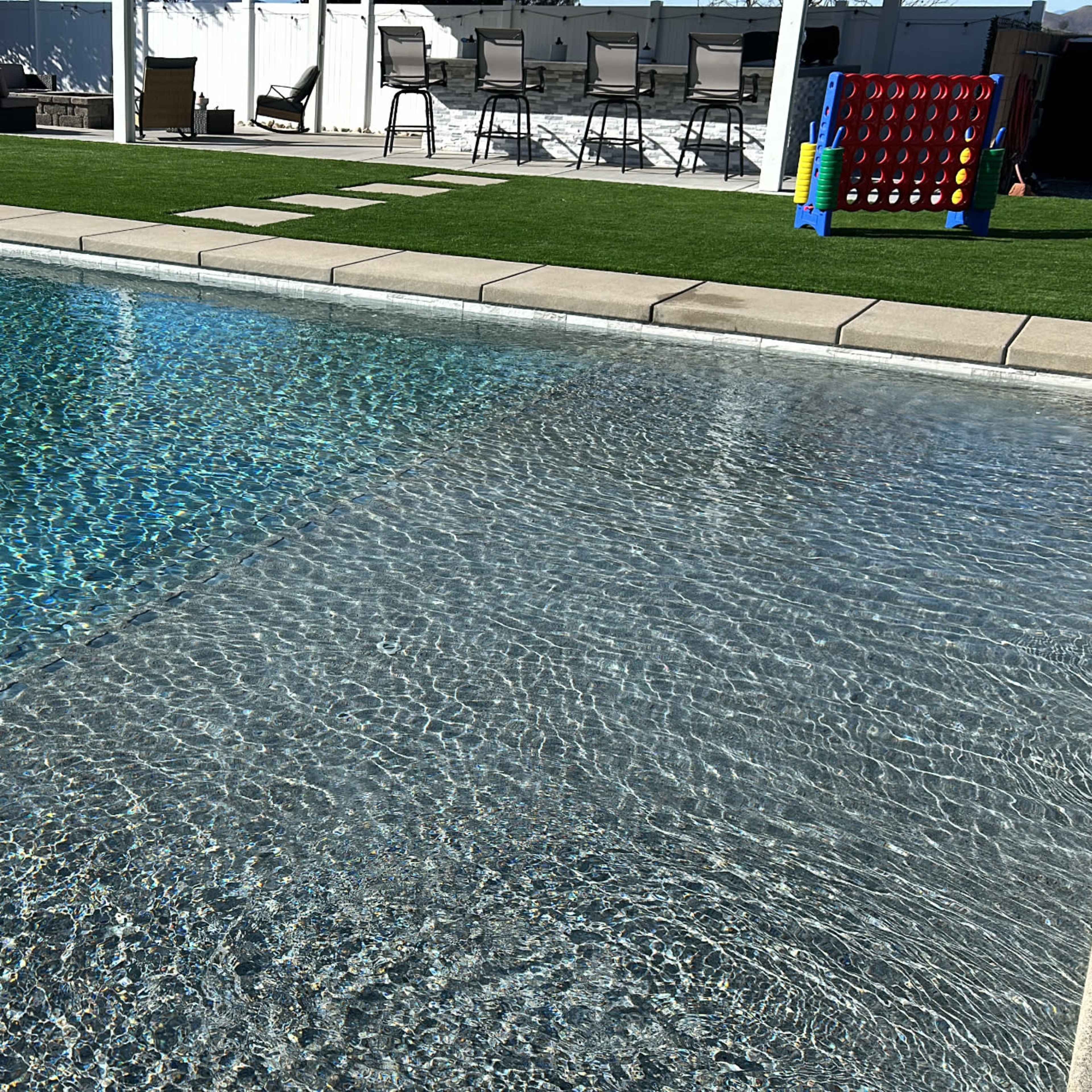 Modern Luxurious Pool with Spacious Backyard Image in Menifee, Menifee, CA