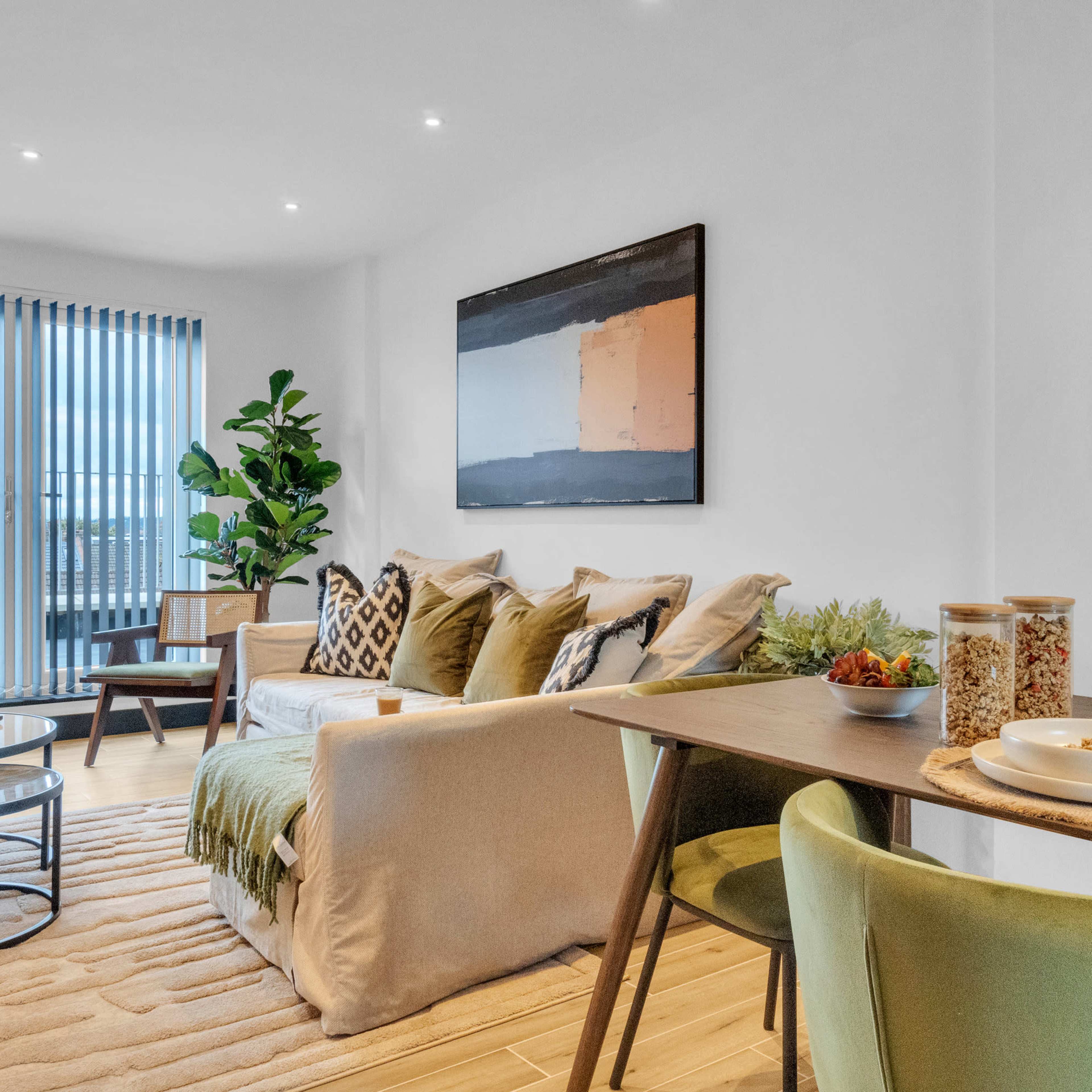 Private Roof Terrace at Finchley Penthouse Image in London, London, England