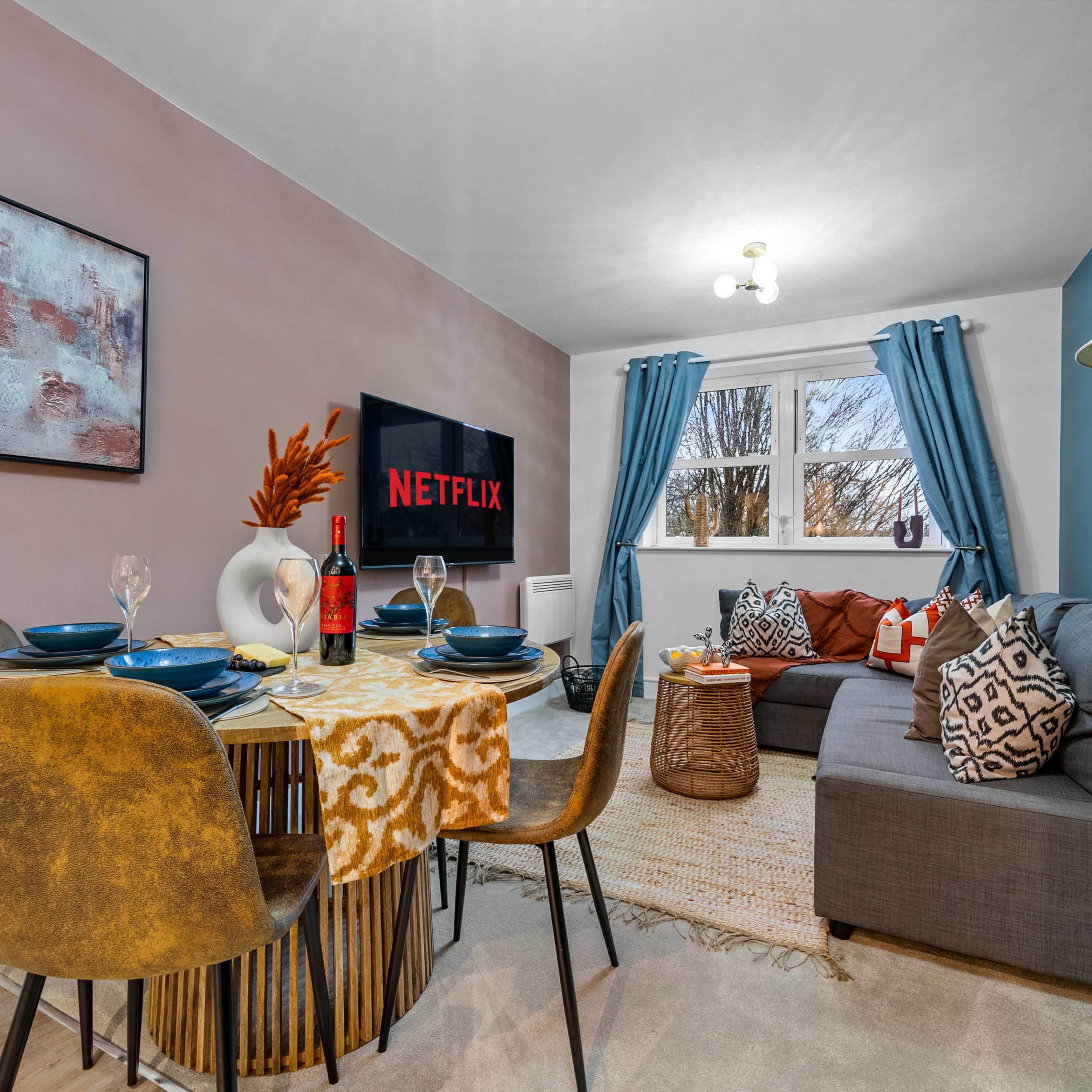 Dawson View, 1-BR Cosy & Stylish Flat Image in The Polygon, Southampton, England