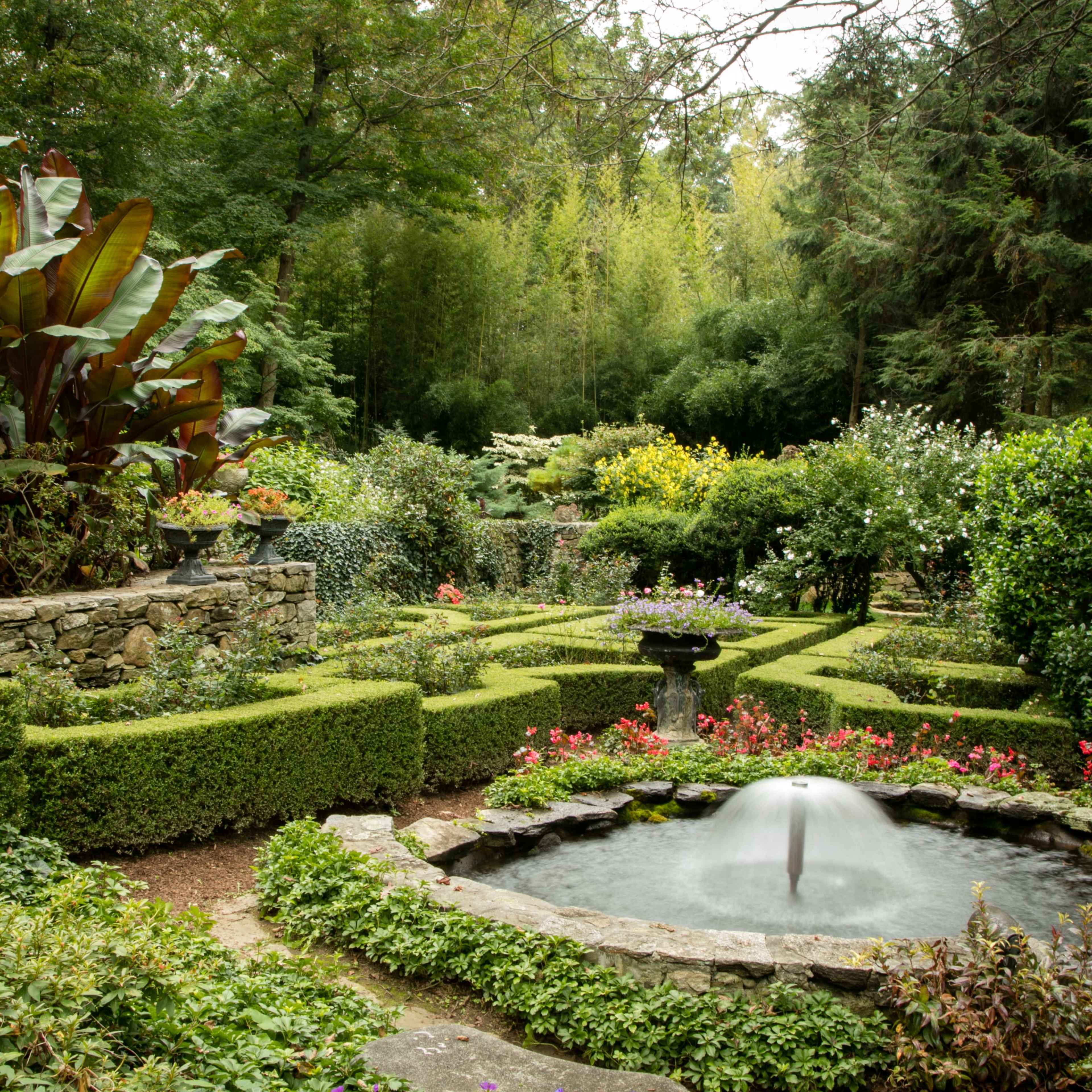 Private Garden, Outdoor Event Space, Historic Residence Image in Westport, Westport, CT