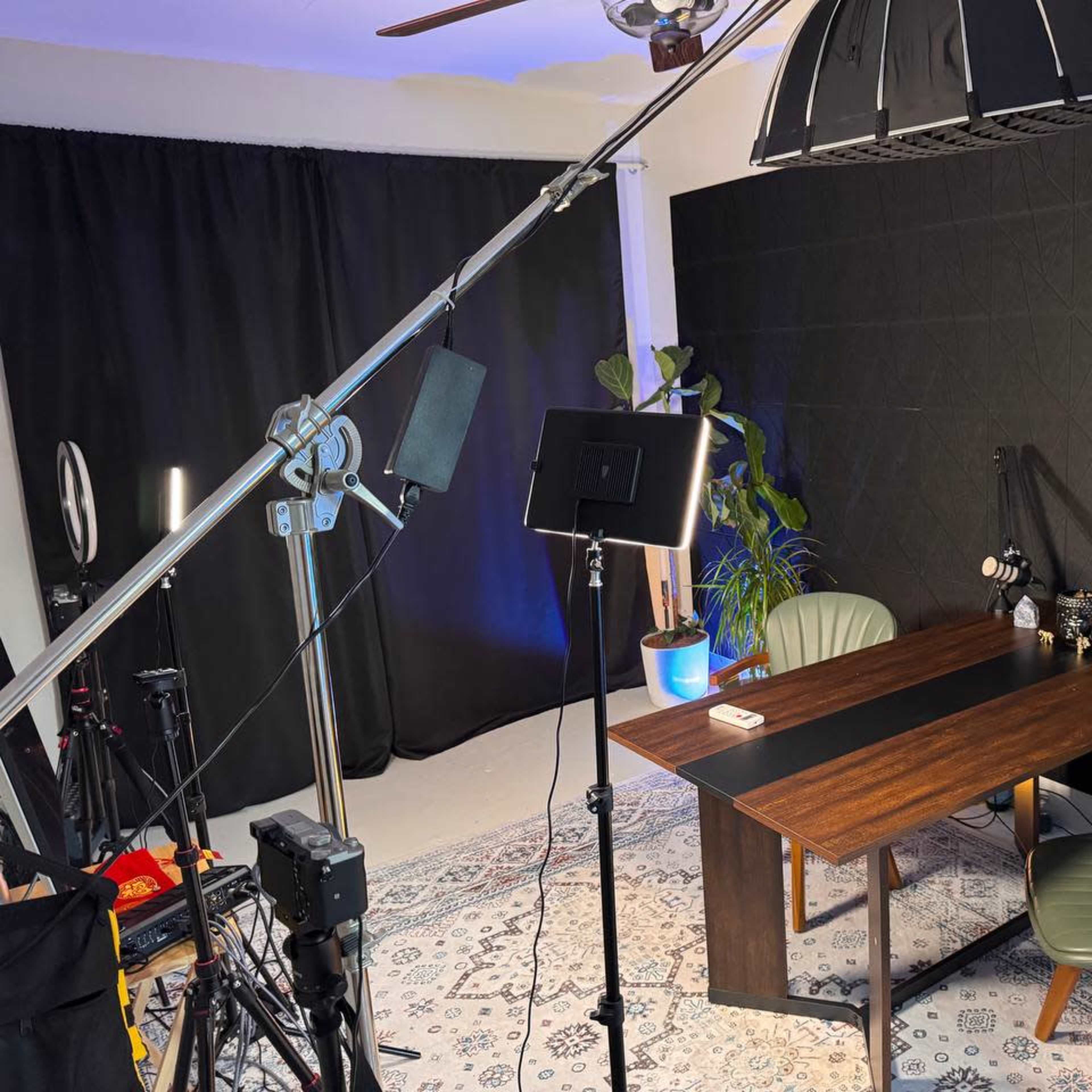 Professional Podcast Studio with 3 Cameras in Miami Beach Image in Biscayne Point, Miami Beach, FL