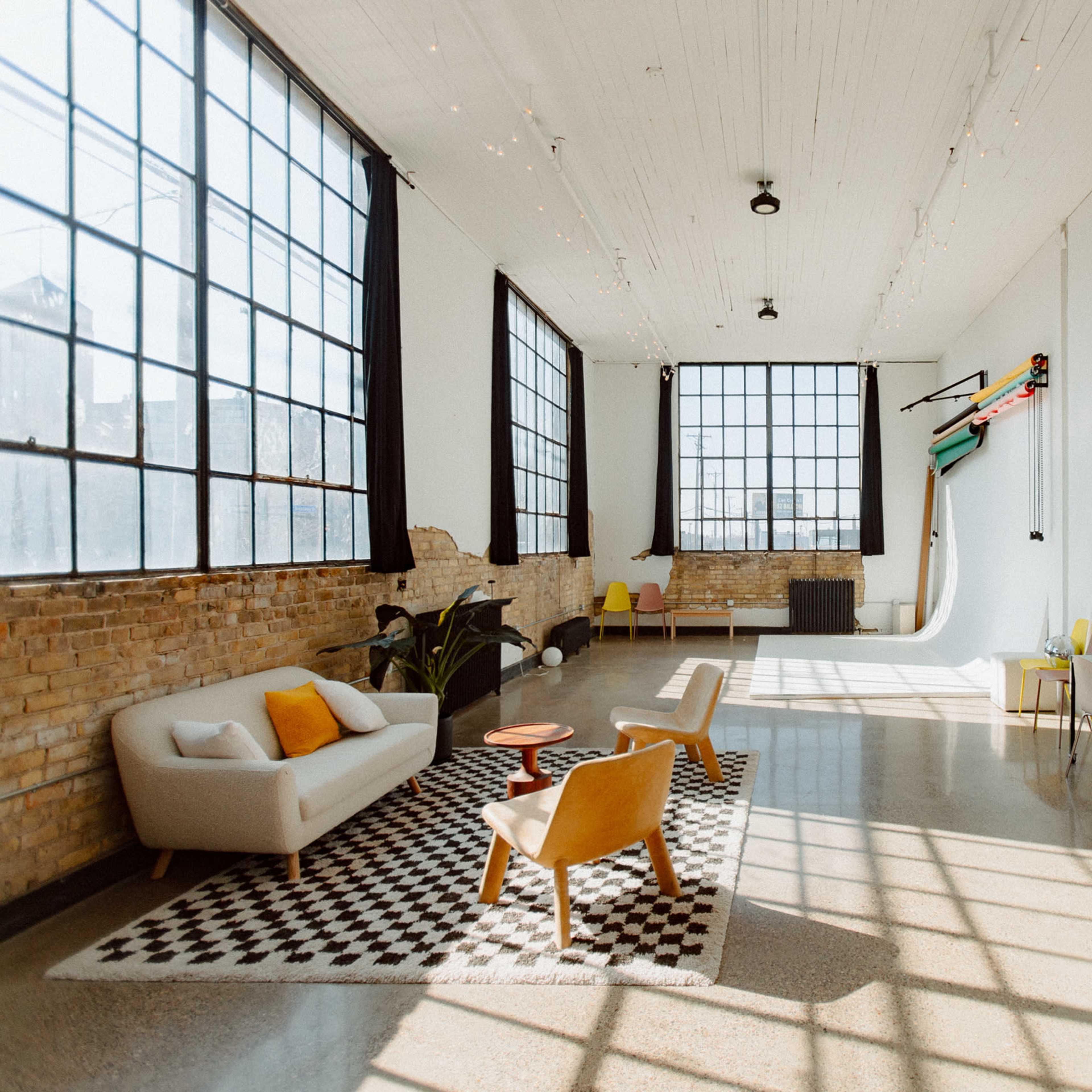 First Floor Industrial Corner Studio with Huge Windows in Northeast, Minneapolis Image in Windom Park, Minneapolis, MN