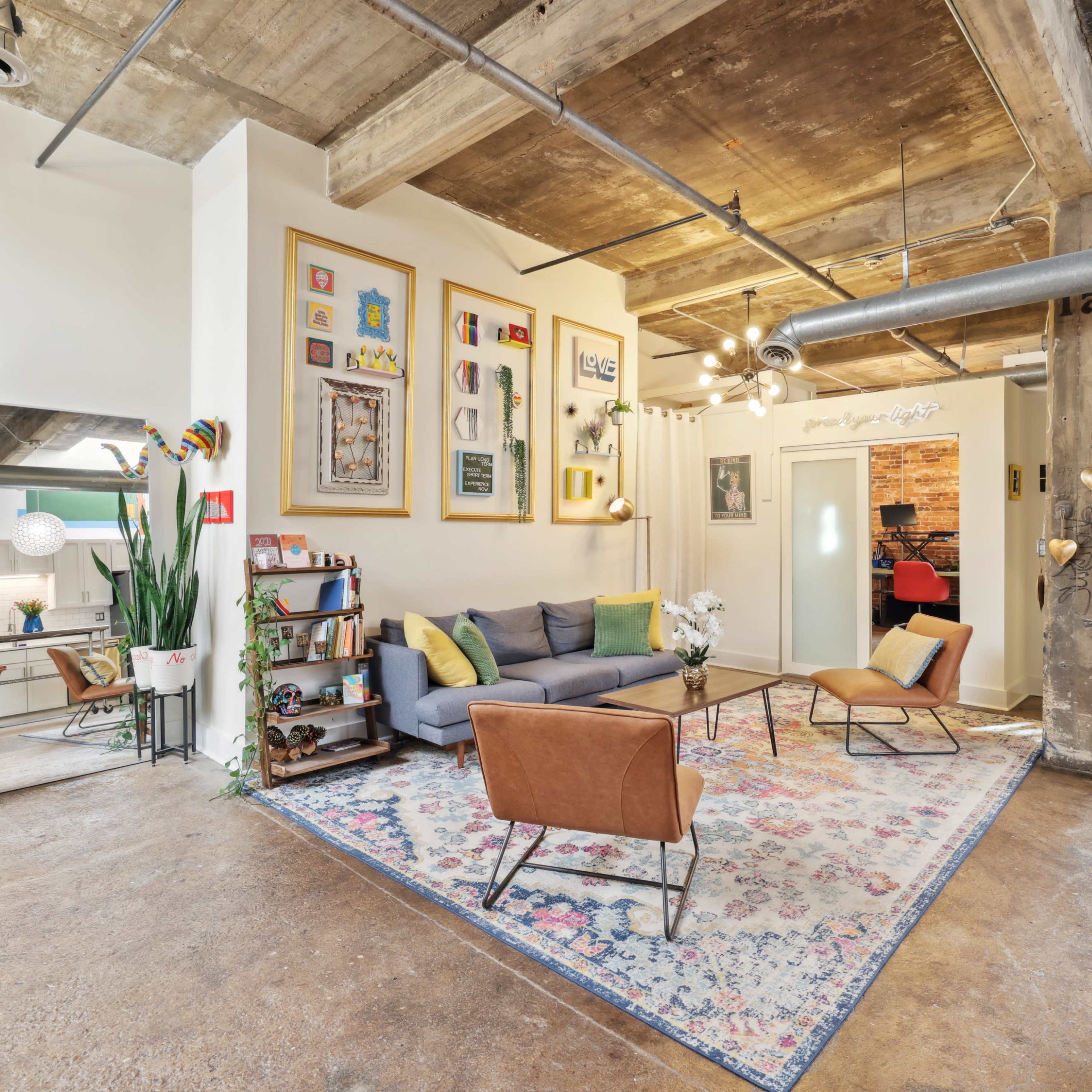 Stylish and Colorful Apartment Loft in Atlanta Image in Old Fourth Ward, Atlanta, GA