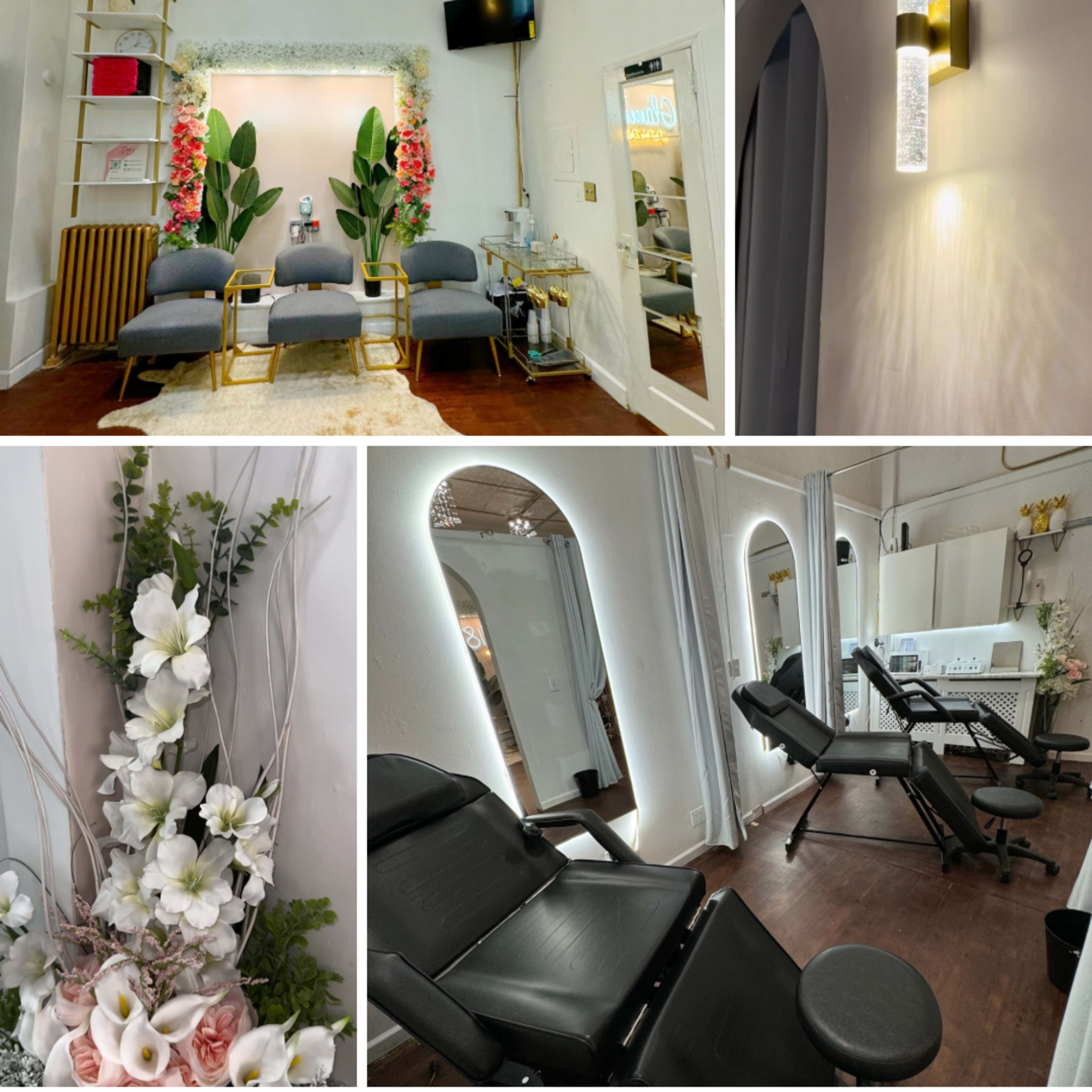 Beauty Bar with Private Open Layout Image in Bellerose Terrace, Floral Park, NY