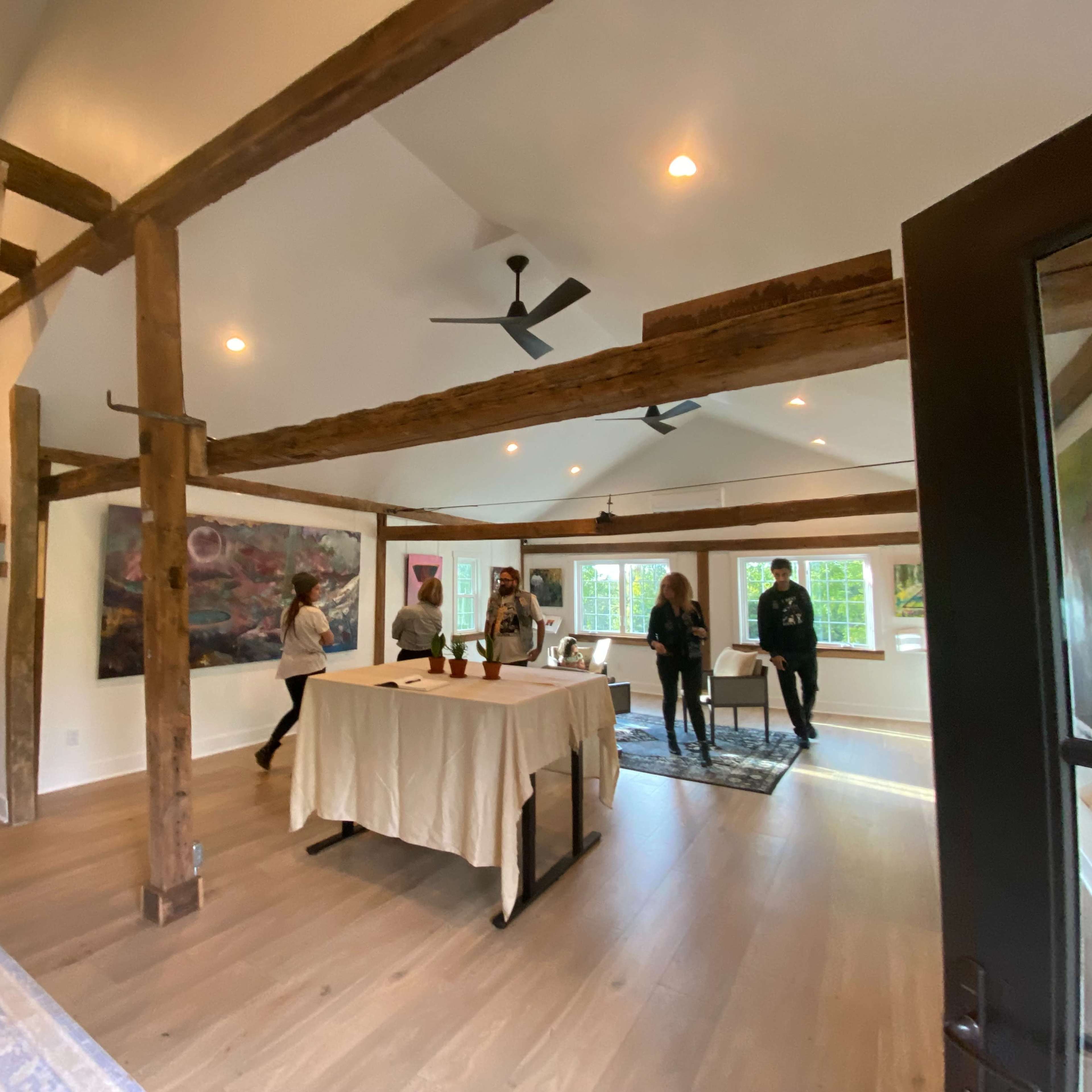 Picturesque Gallery Space in a Historic Barn Image in West Vincent Township, Glenmoore, PA