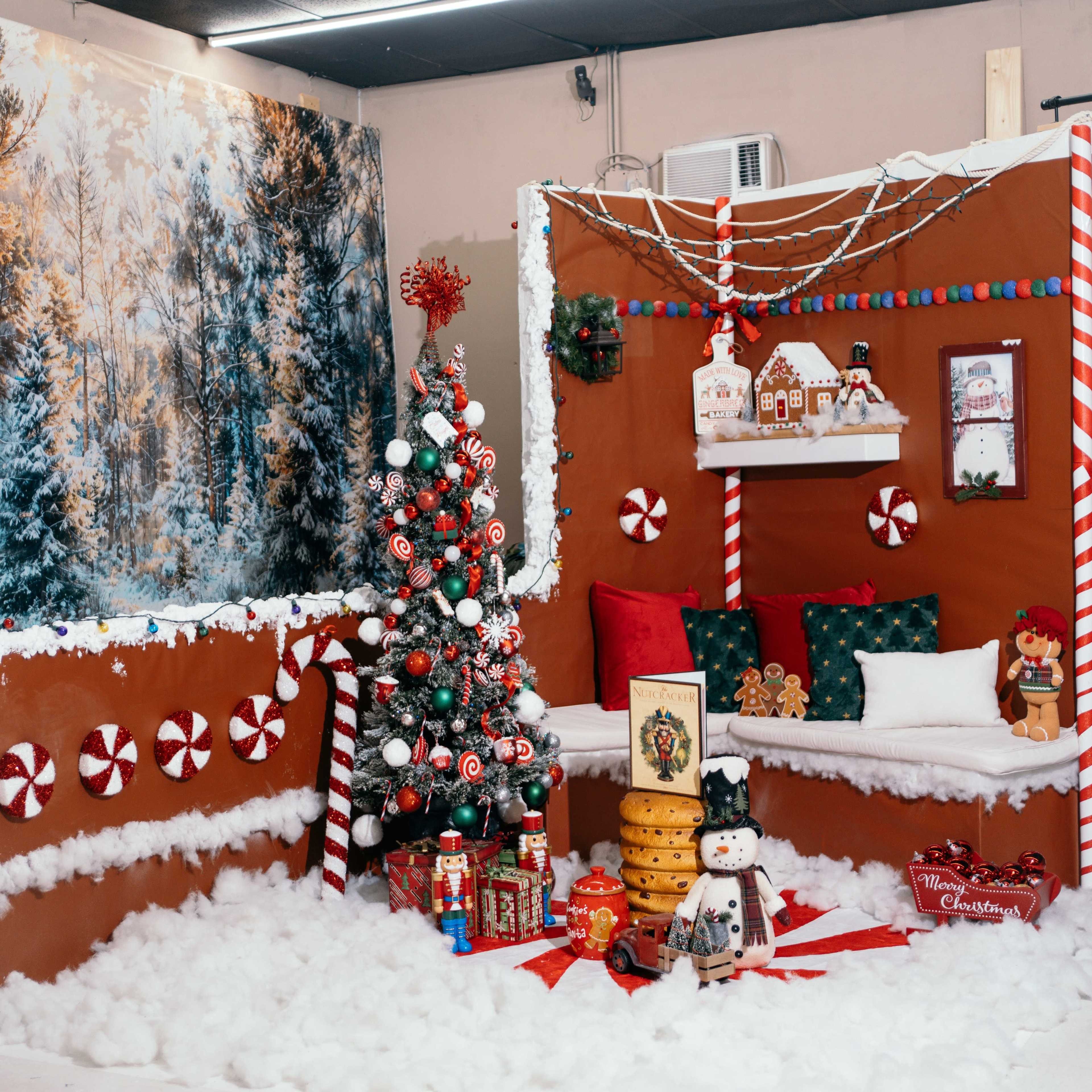 Whimsical Gingerbread House Christmas Set Image in Miramar, Miramar, FL