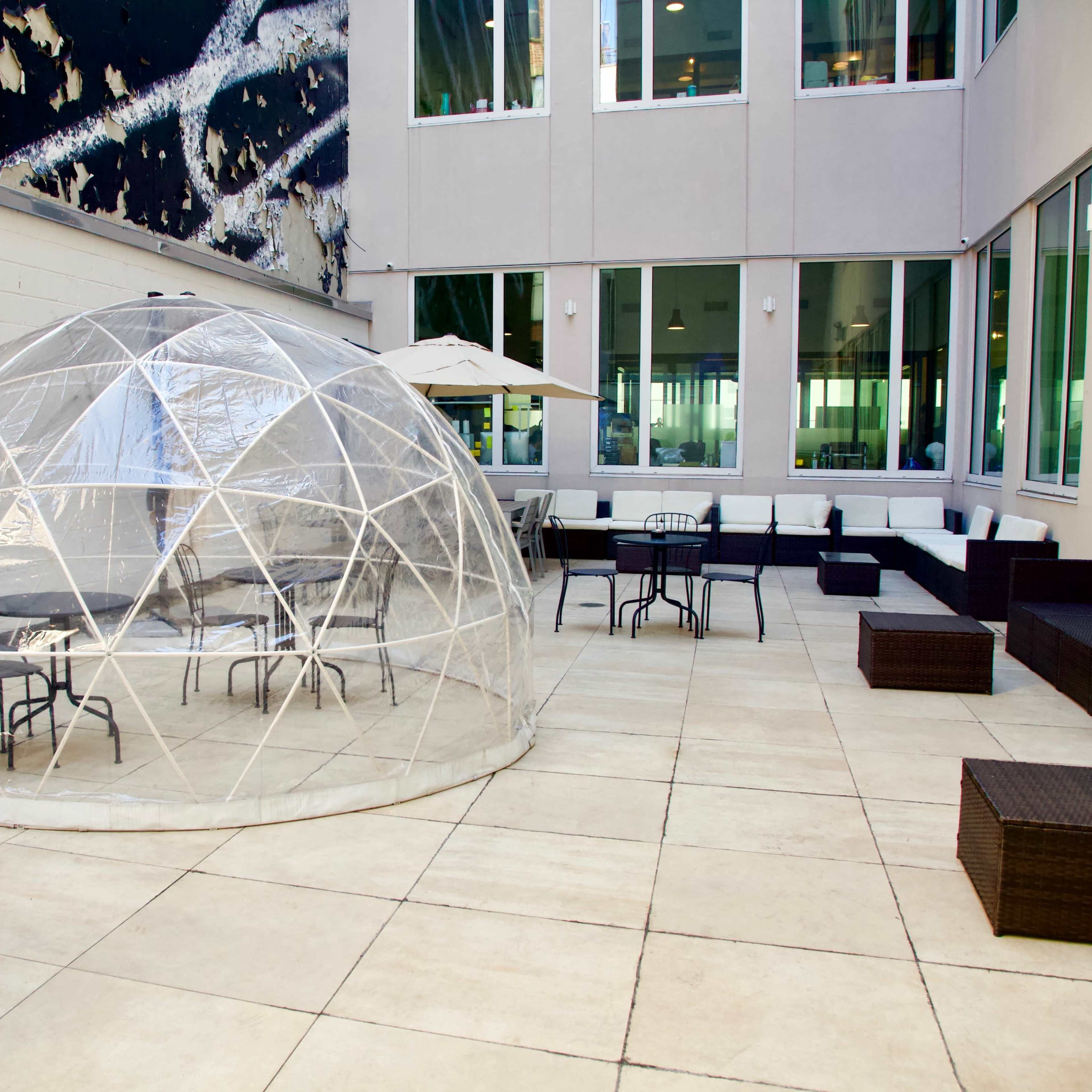 Large Outdoor Terrace Image in Lower Manhattan, New York, NY